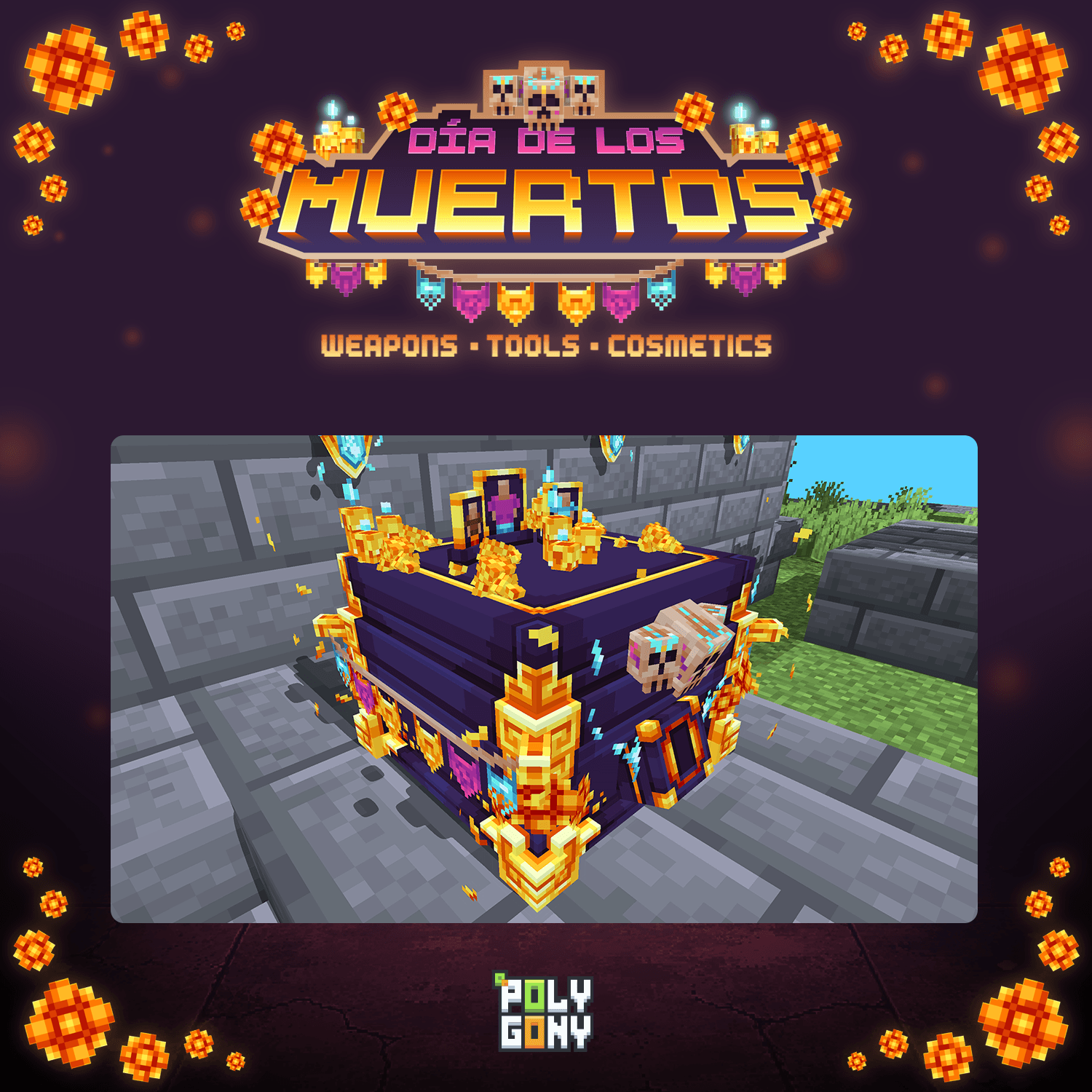 Muertos Animated Weapons and Tools Set (64x) 0