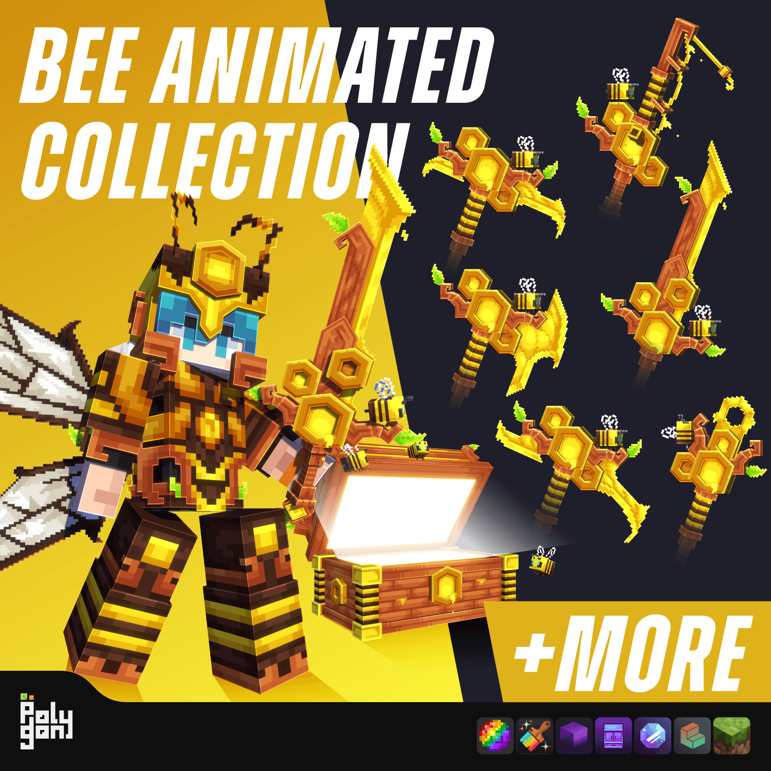 Bee Animated Collection (64x)