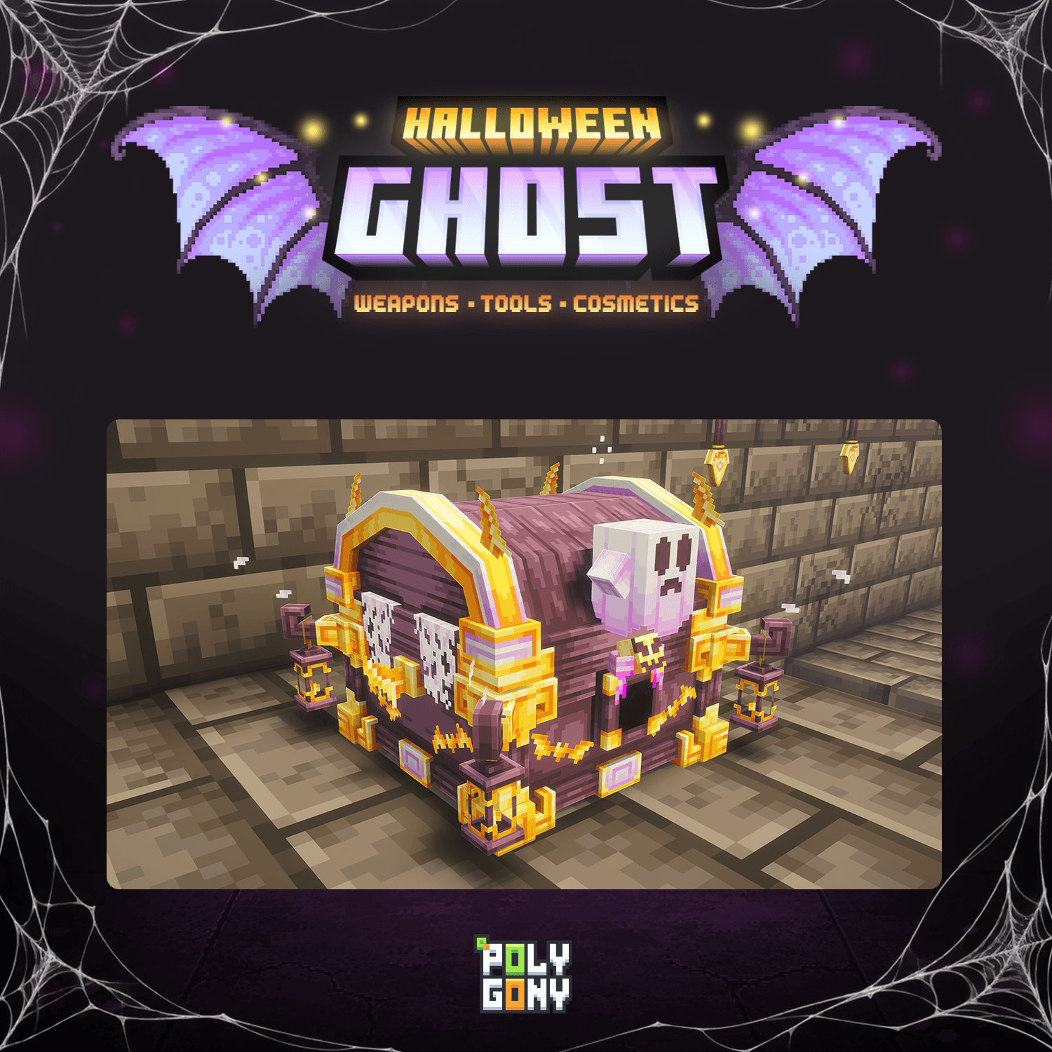 Halloween Ghost Animated Weapons and Tools Set (64x) 0