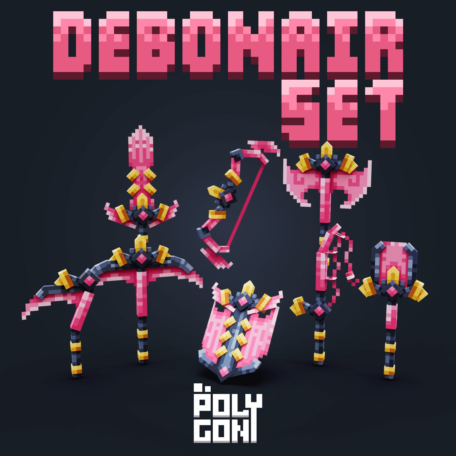 Debonair Weapons & Tools Set
