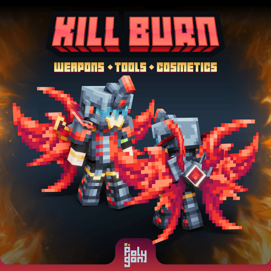 Kill Burn Animated Weapons, Tools & Cosmetics Set 5