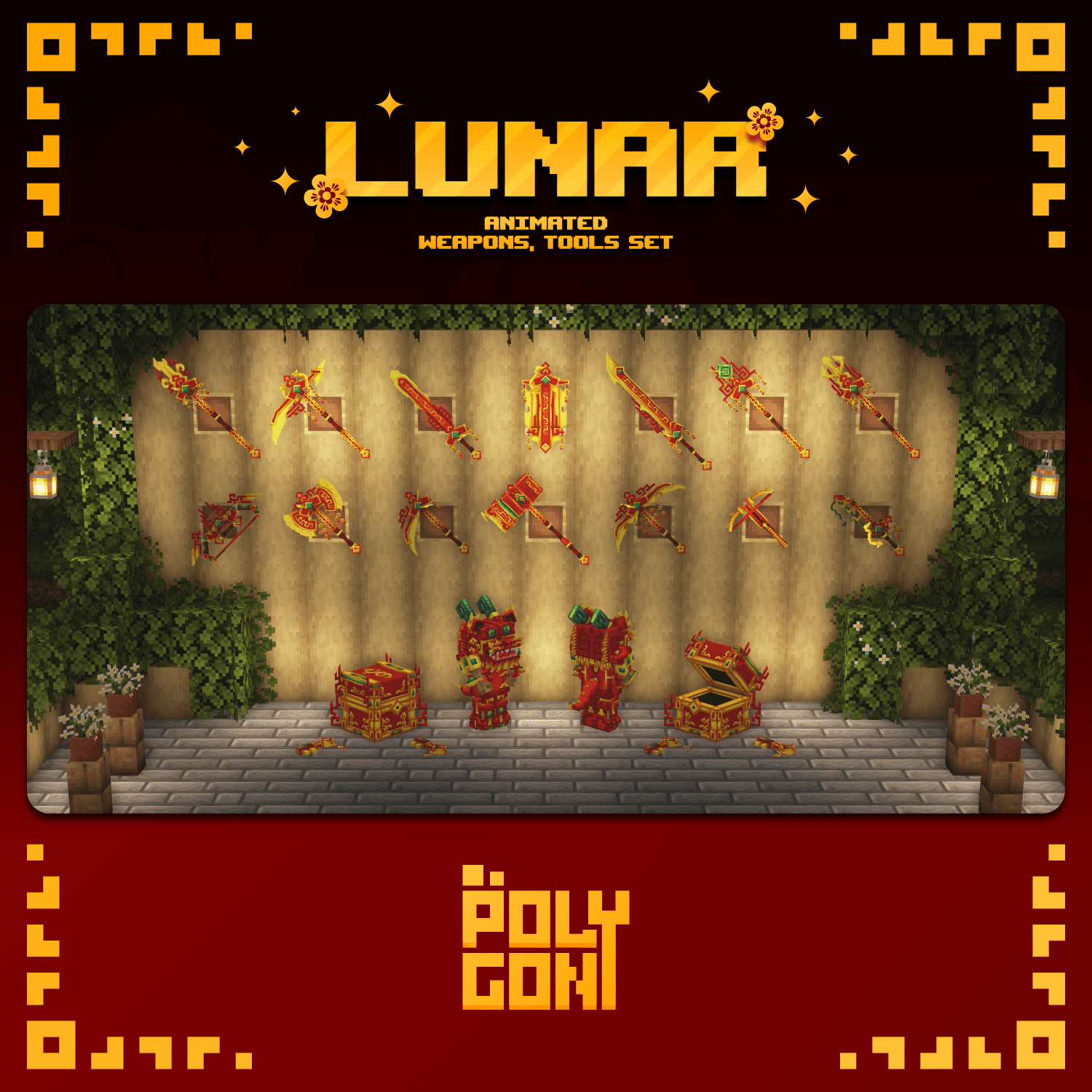 Lunar Animated Weapons & Tools Set 3