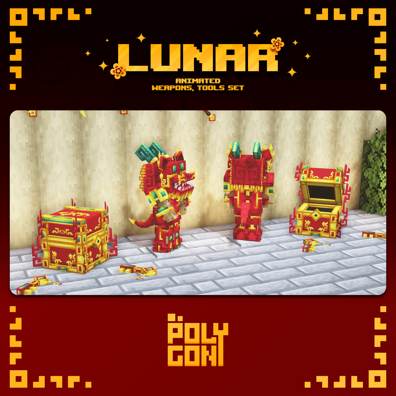 Lunar Animated Weapons & Tools Set 0