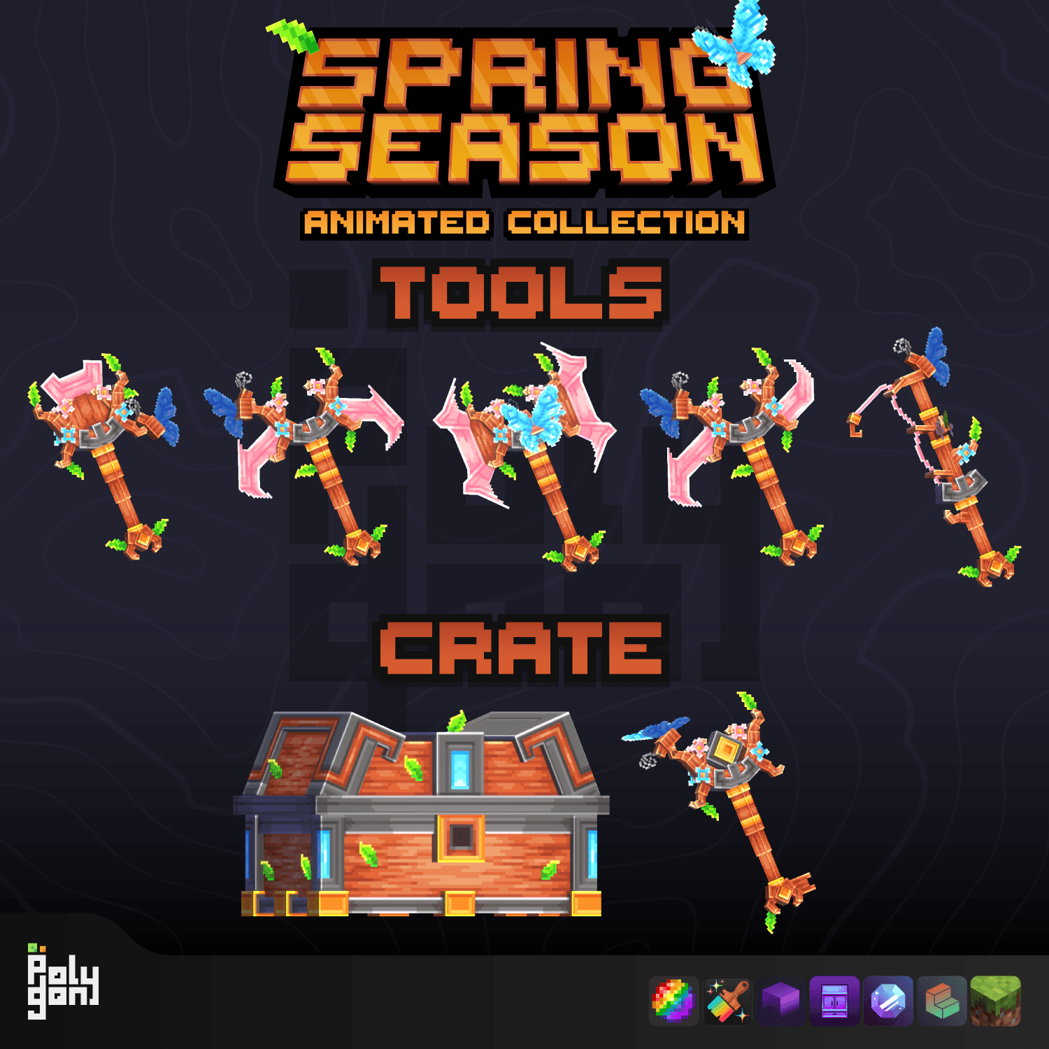 Spring Season Animated Collection (64x) 0