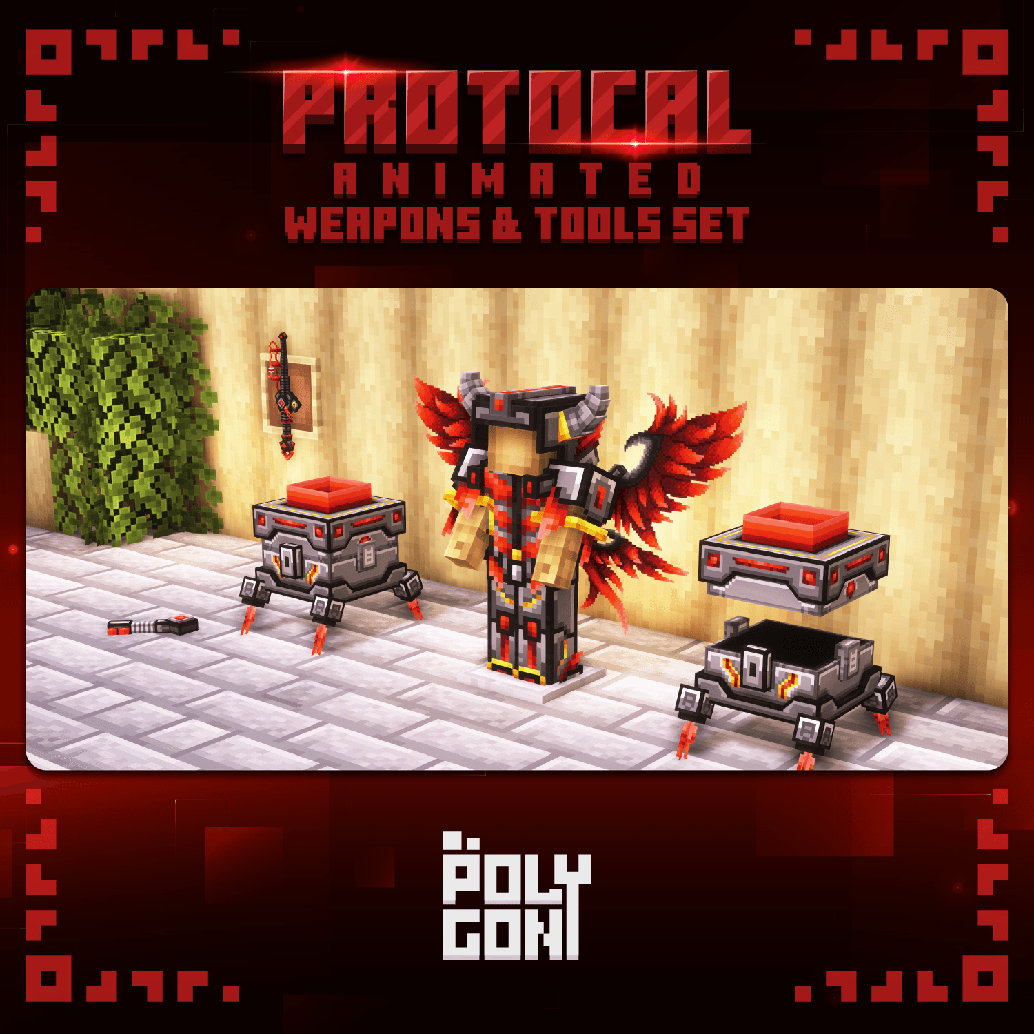 Protocal Animated Weapons & Tools Set 0