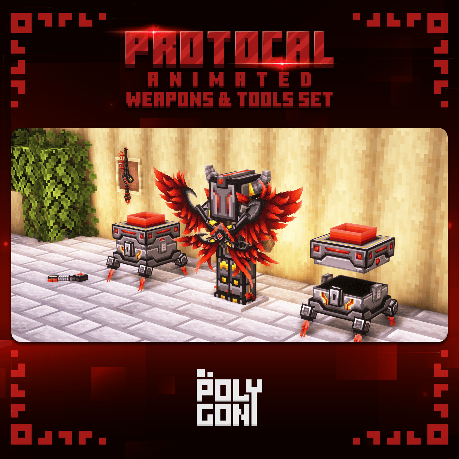 Protocal Animated Weapons & Tools Set 3