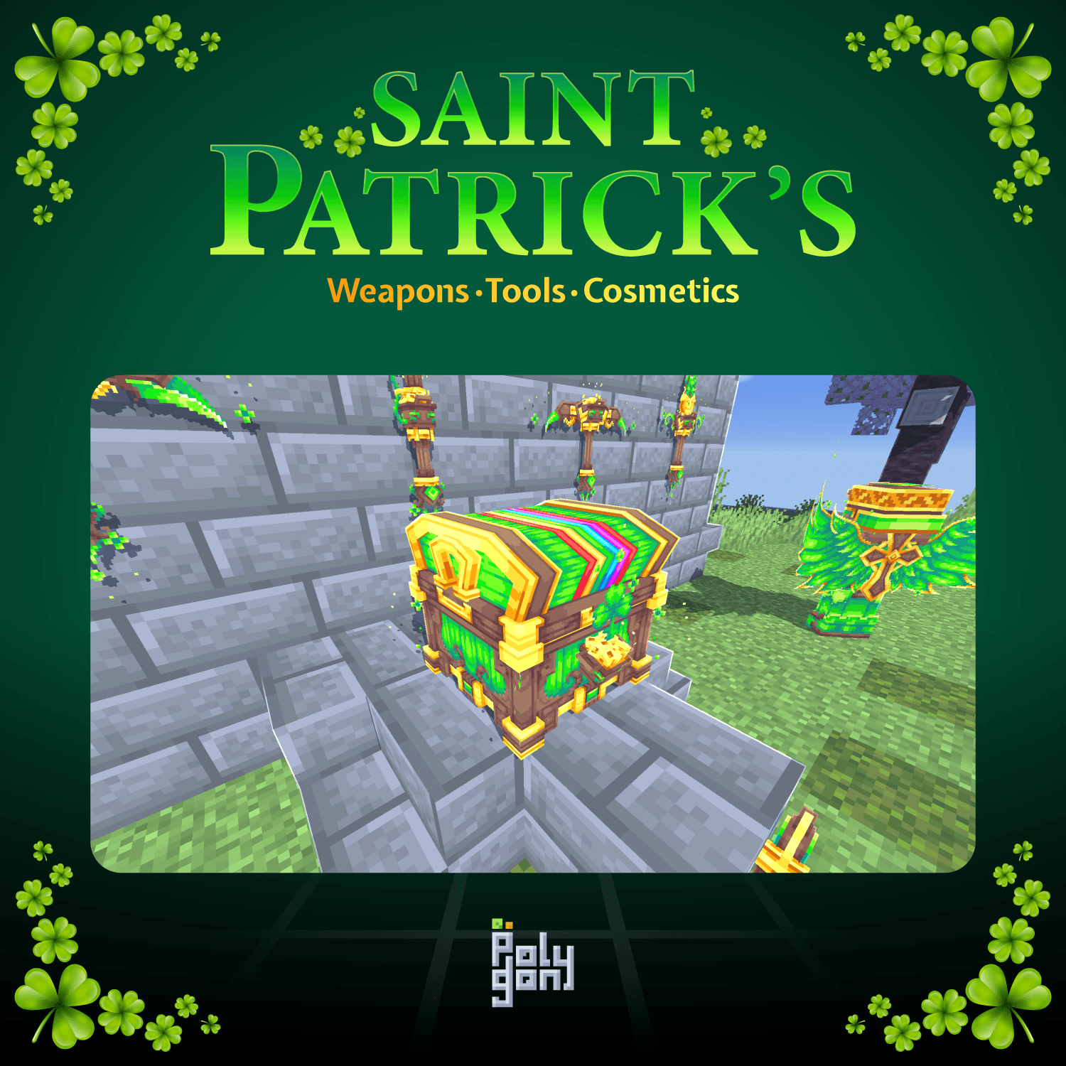 Saint Patrick's Animated Weapons and Tools Set (64x) 0