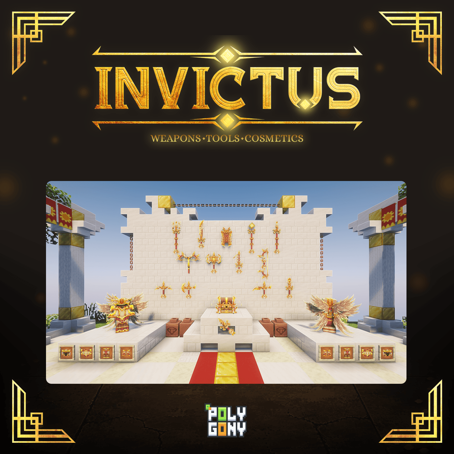 Invictus Animated Weapons and Tools Set (64x) 2