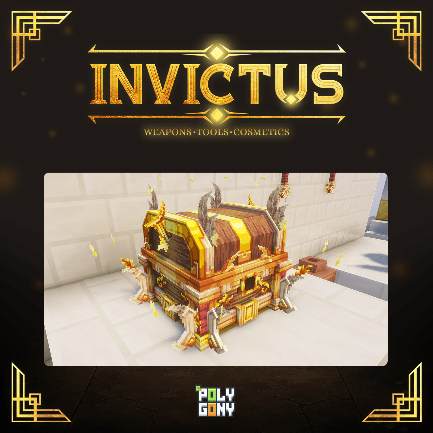 Invictus Animated Weapons and Tools Set (64x) 0