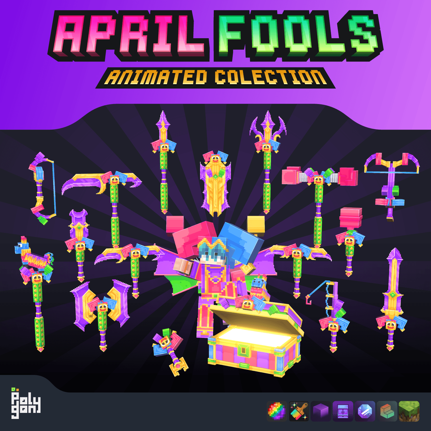 April Fools Animated Collection (64x)