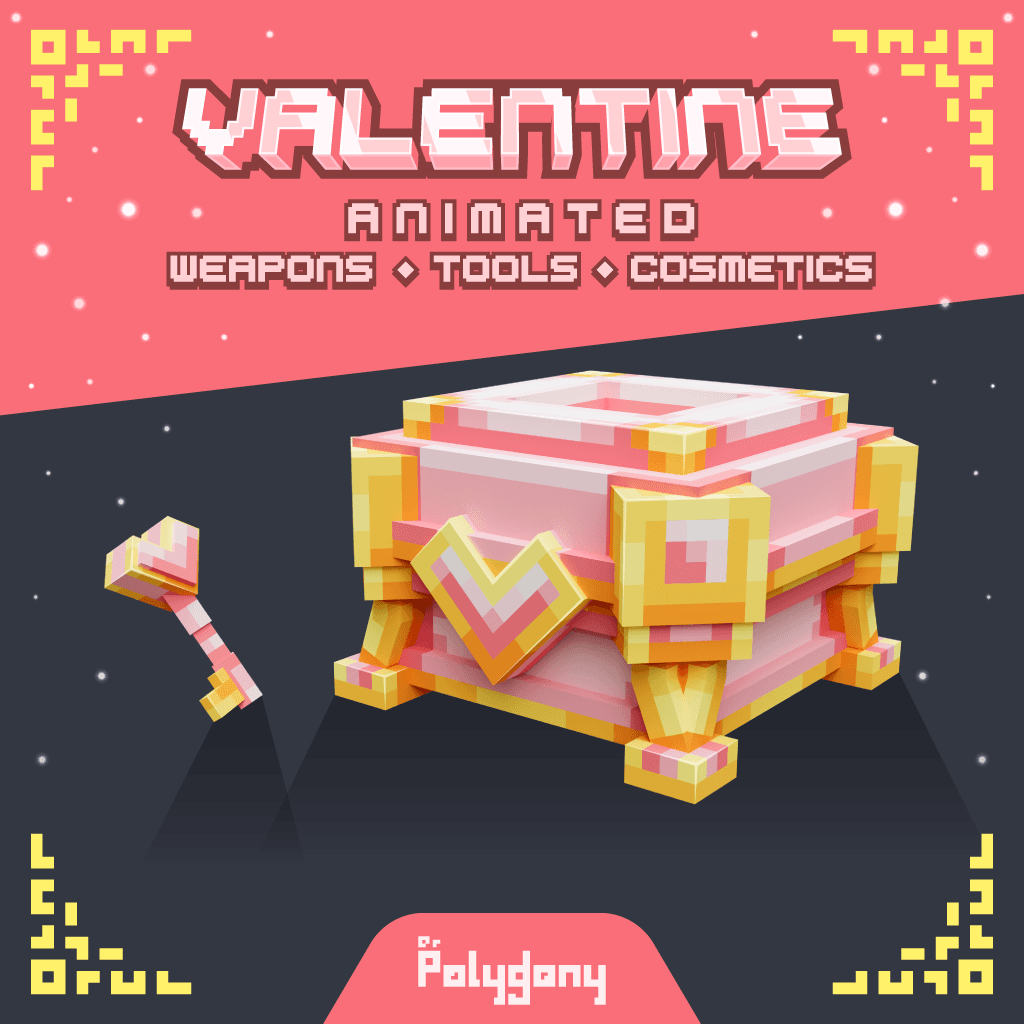 Valentine 2024 Animated Weapons & Tools Set 4