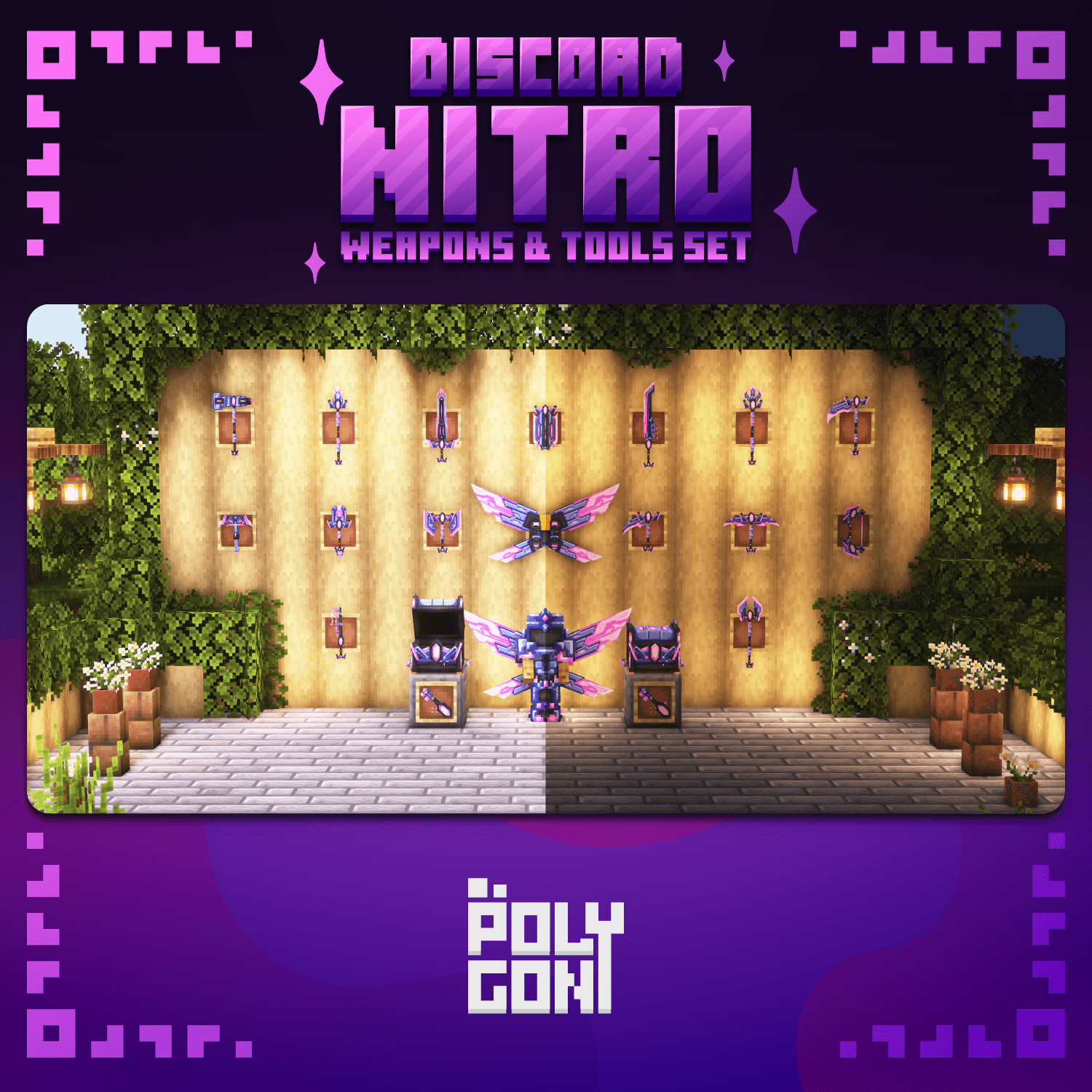 Discord Nitro Animated Weapons & Tools Set 2