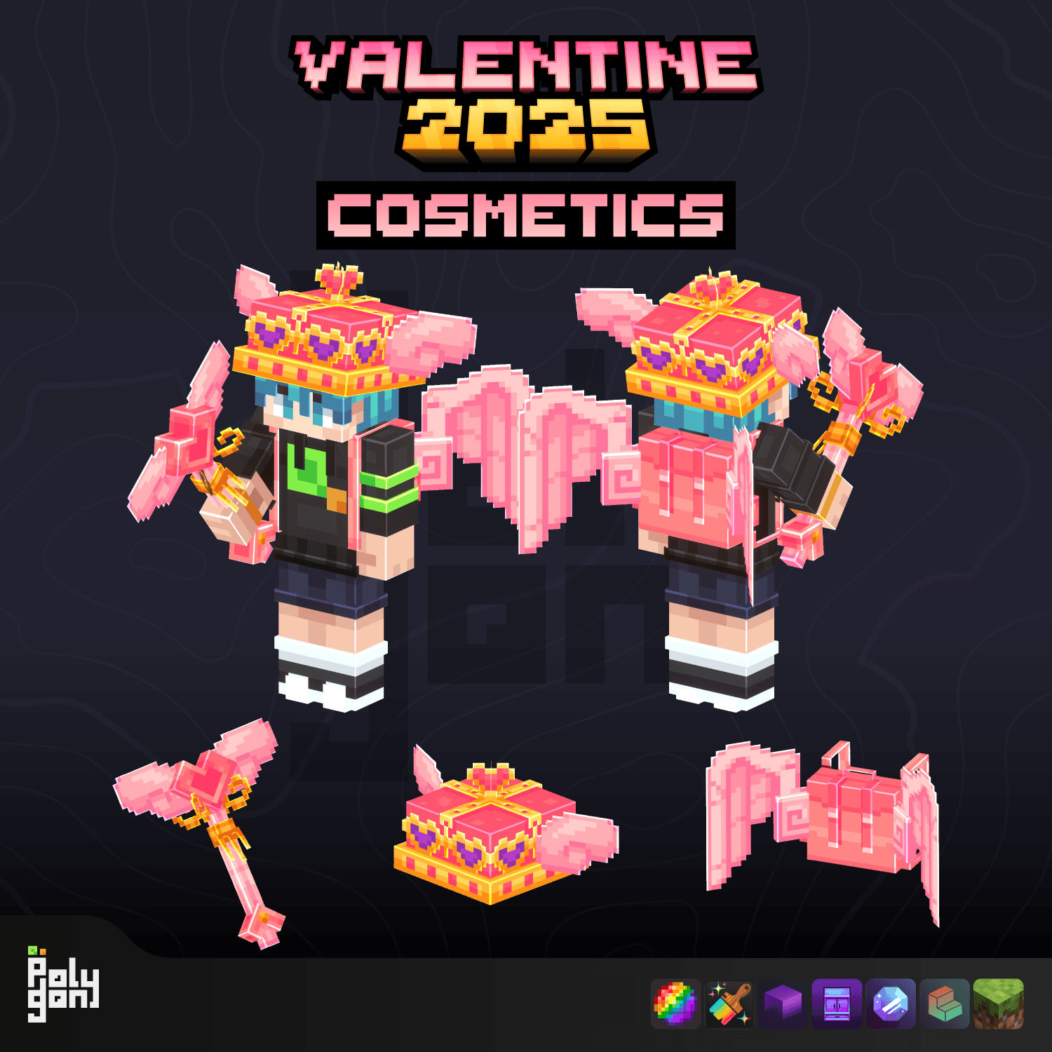 Valentine 2025 Cosmetics Set (32x) 3