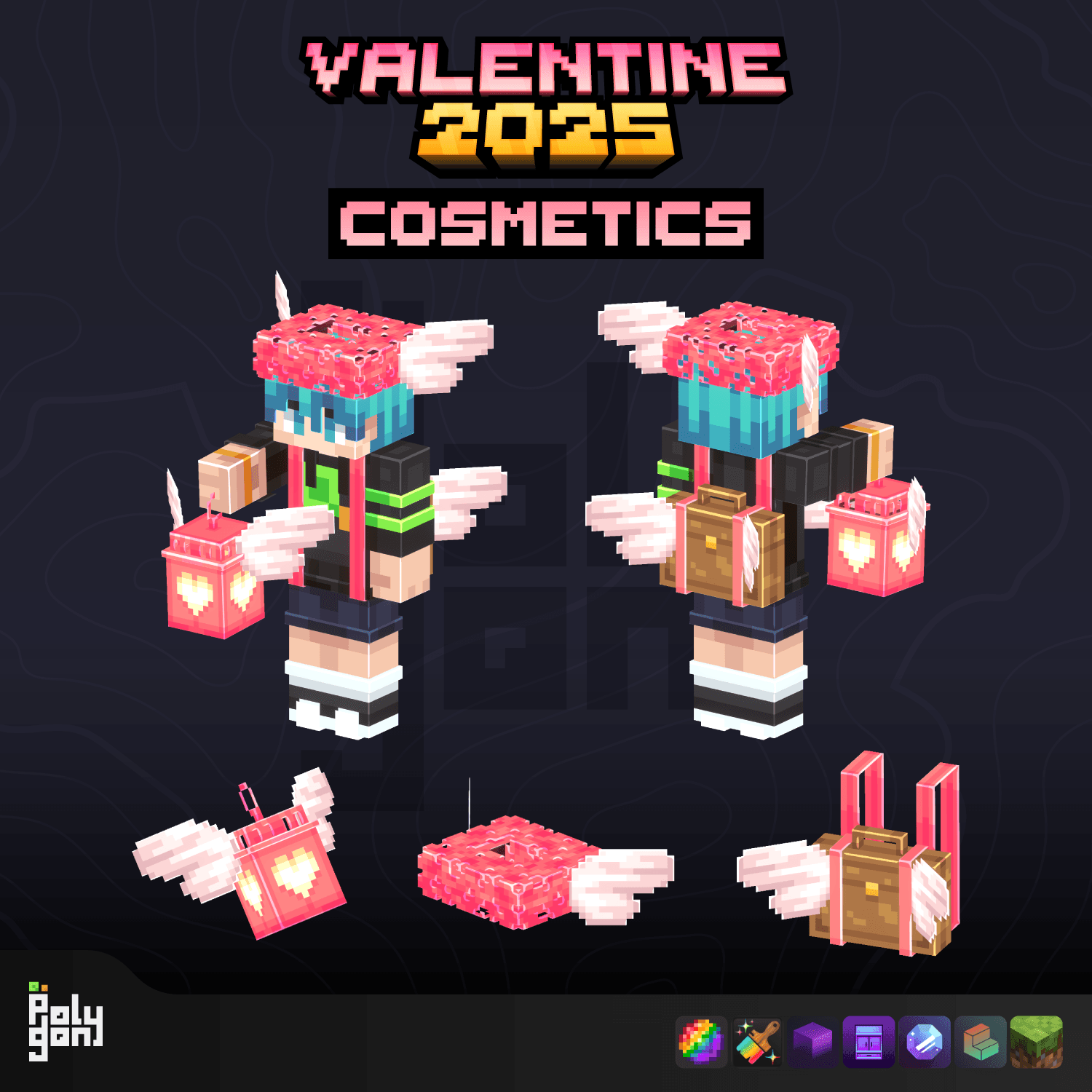 Valentine 2025 Cosmetics Set (32x) 2