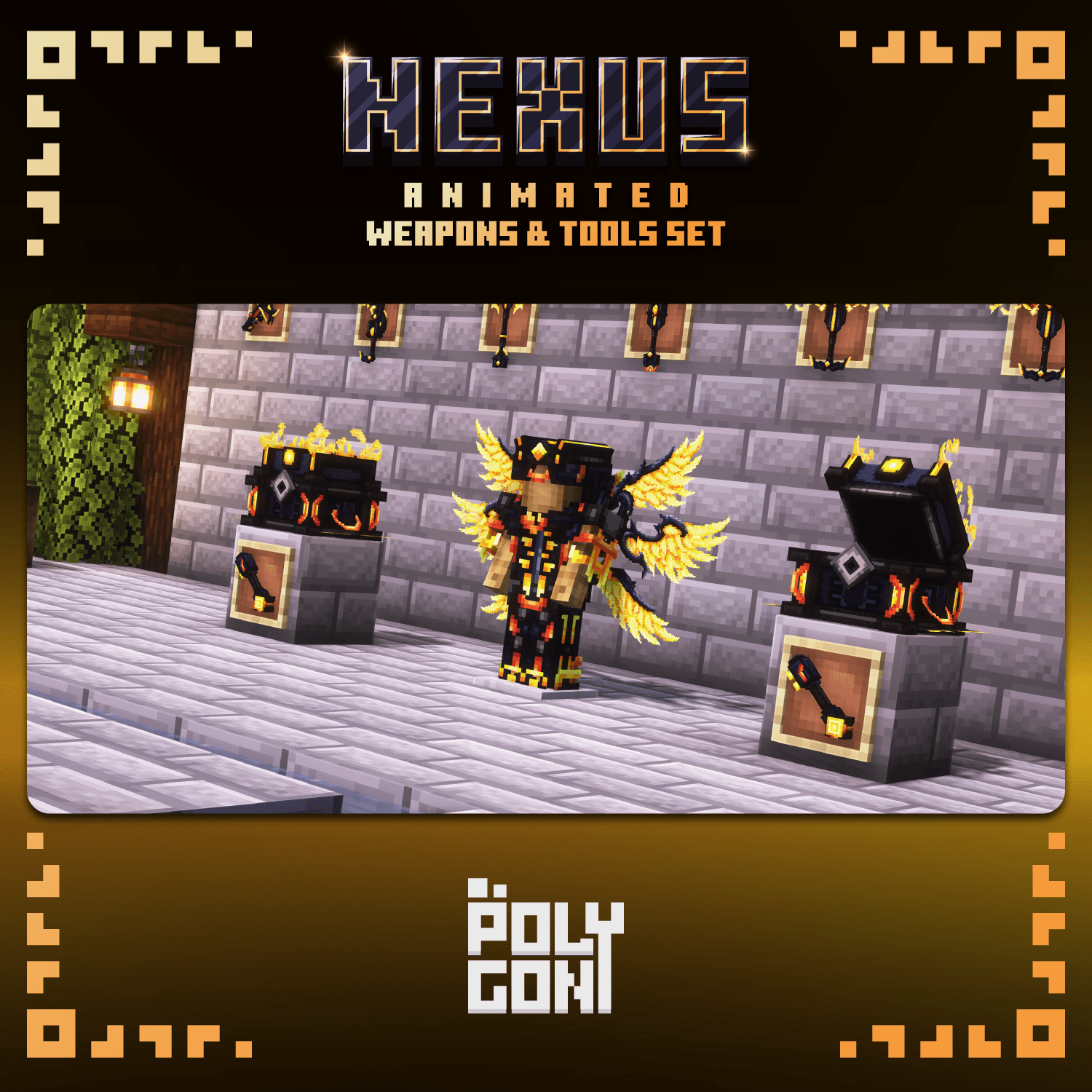 Nexus Animated Weapons & Tools Set 0