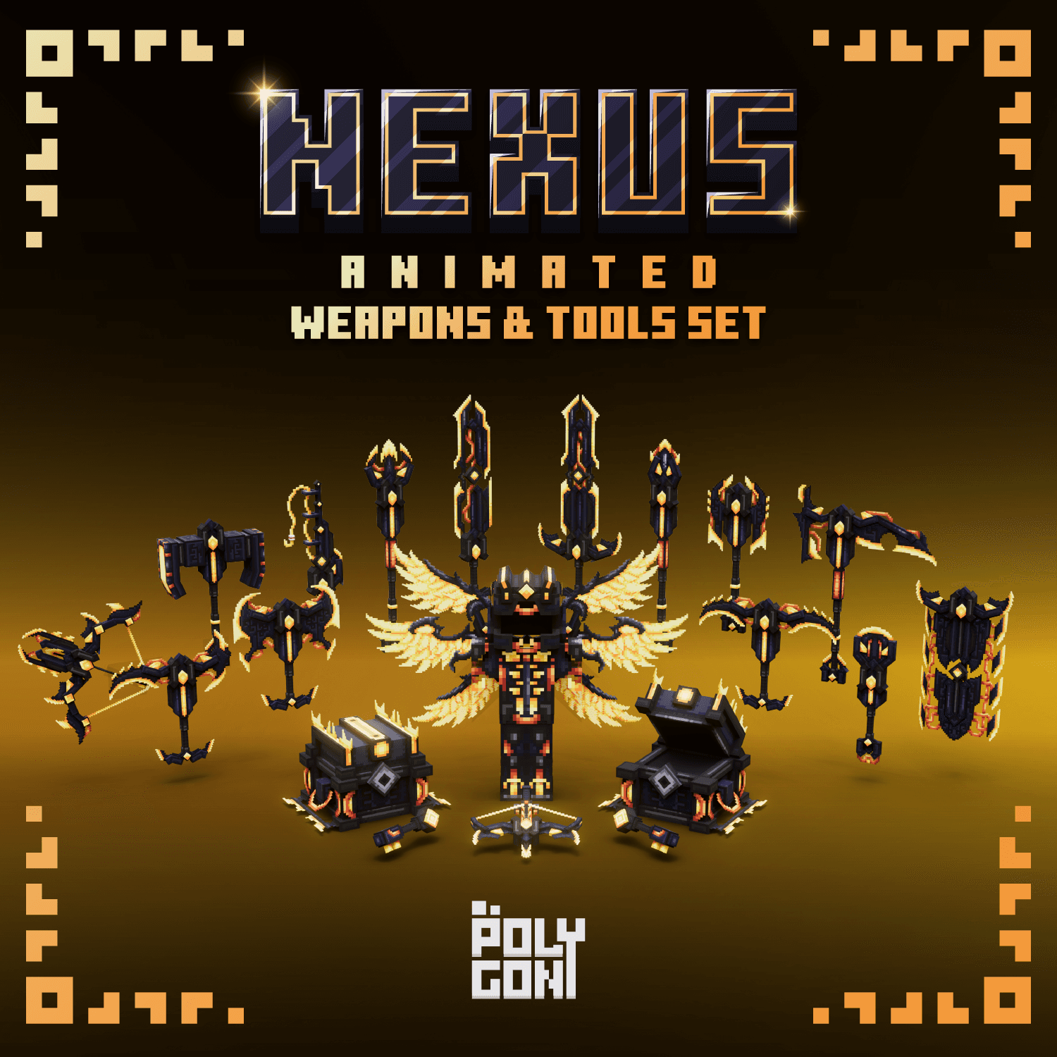 Nexus Animated Weapons & Tools Set