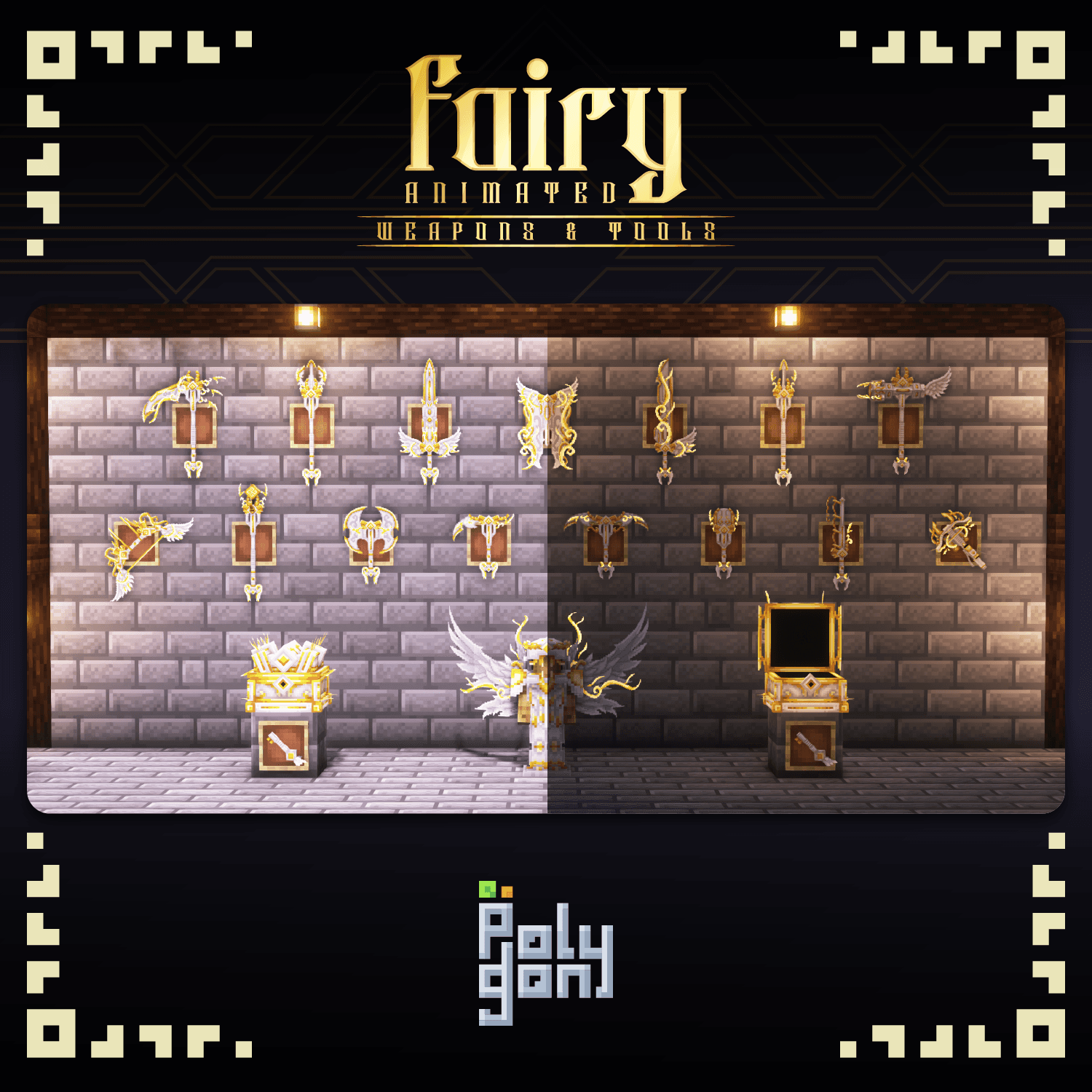 Fairy Animated Weapons & Tools Set 2