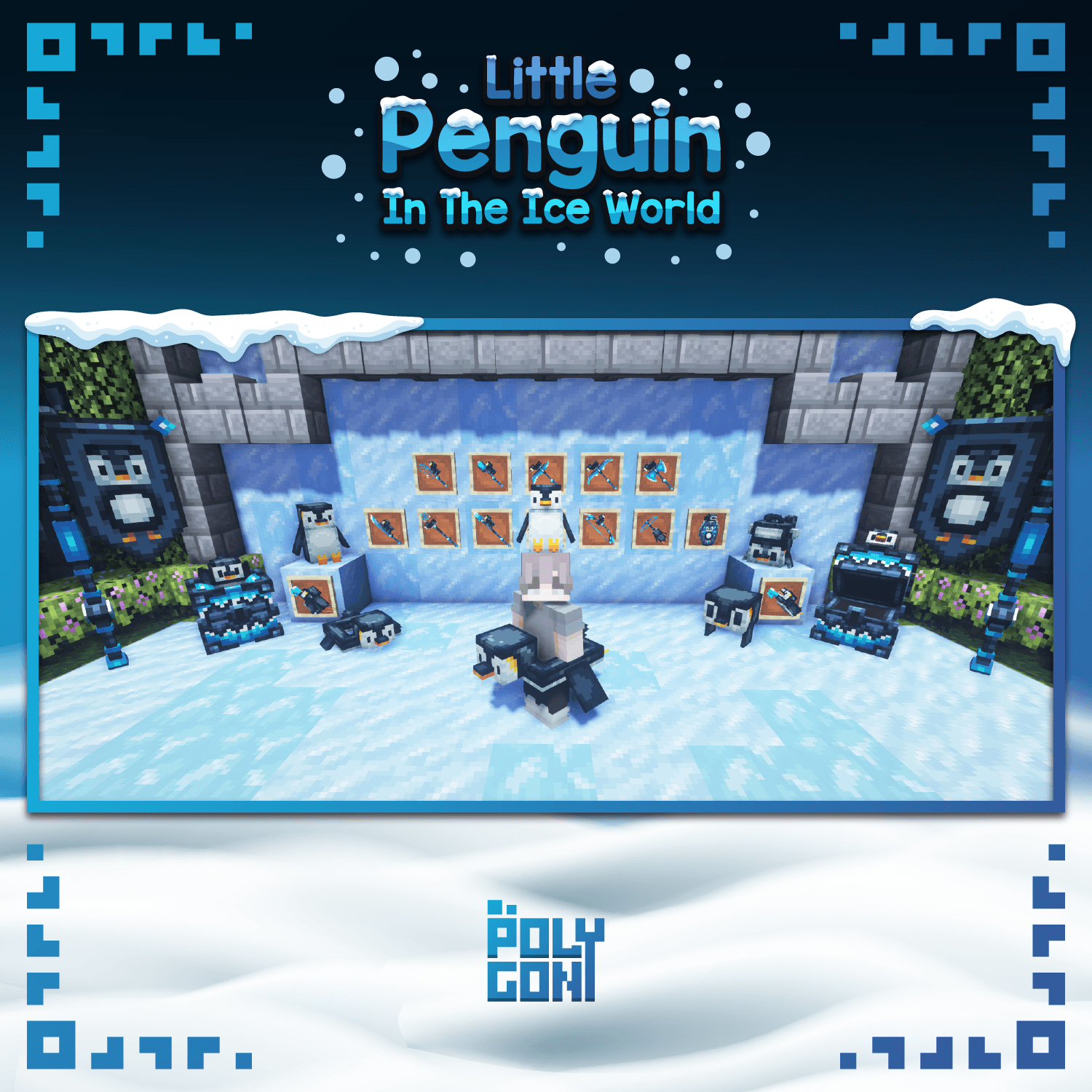 Little Penguin Weapons, Tools & Cosmetics Set 0
