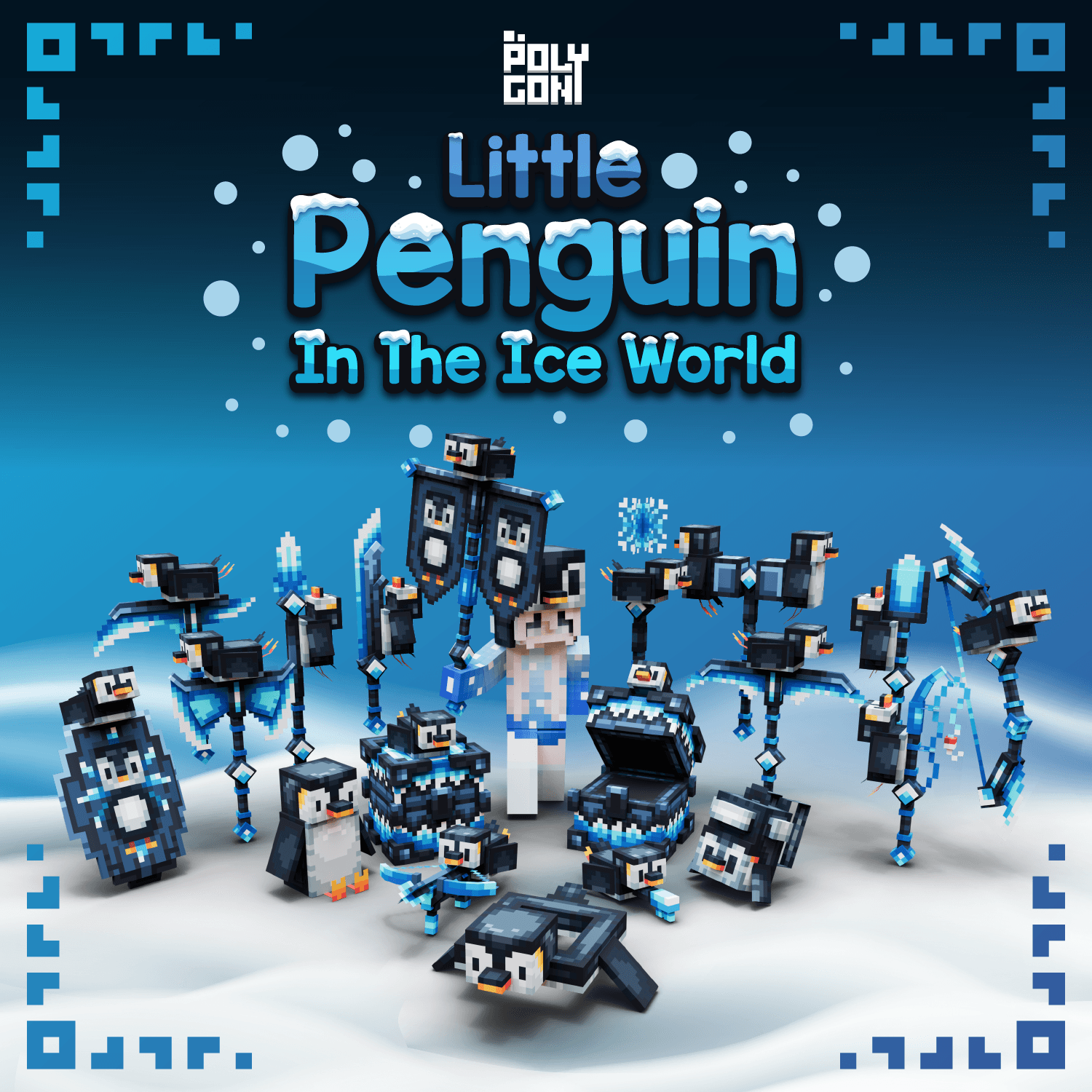 Little Penguin Weapons, Tools & Cosmetics Set