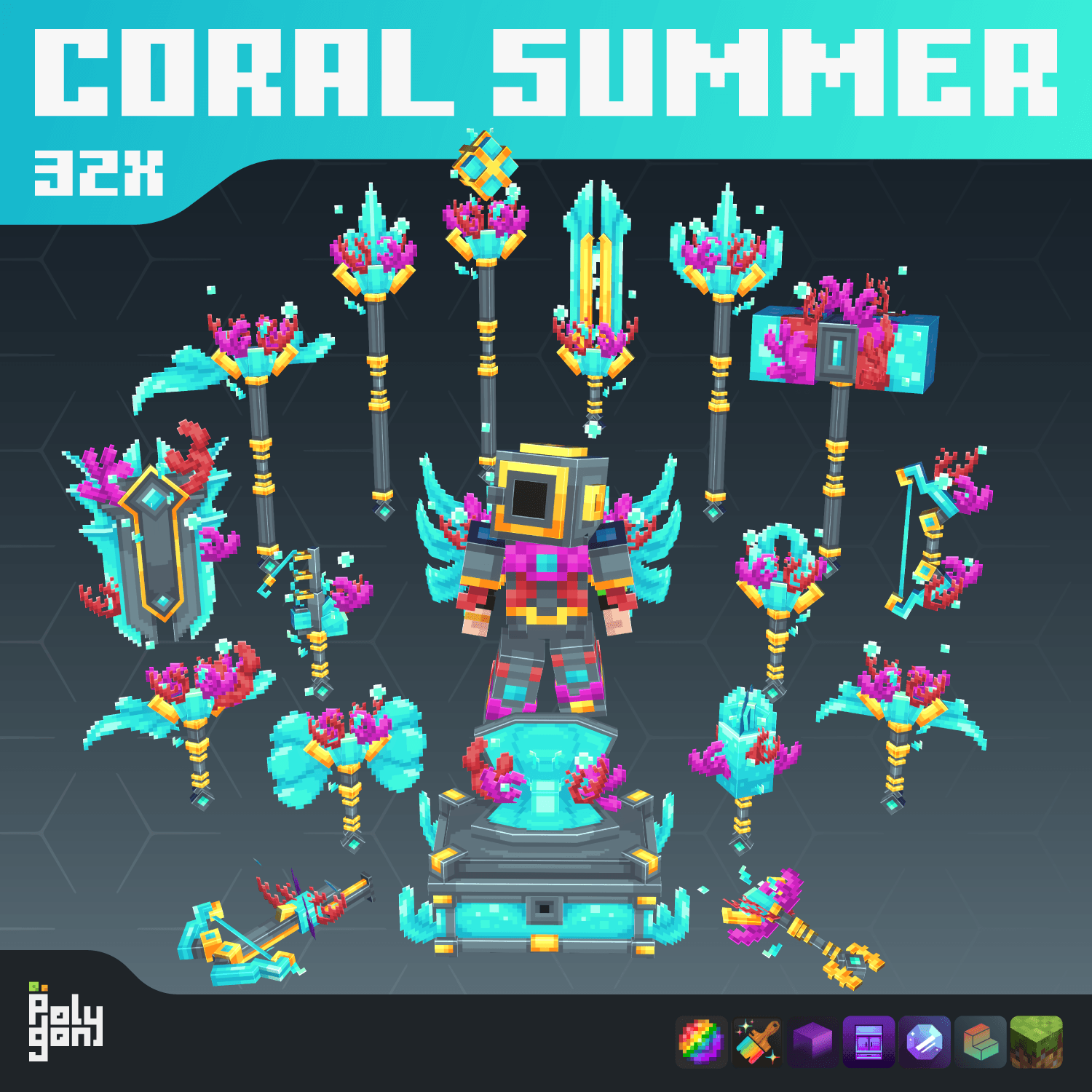 Coral Summer Collection (32x)