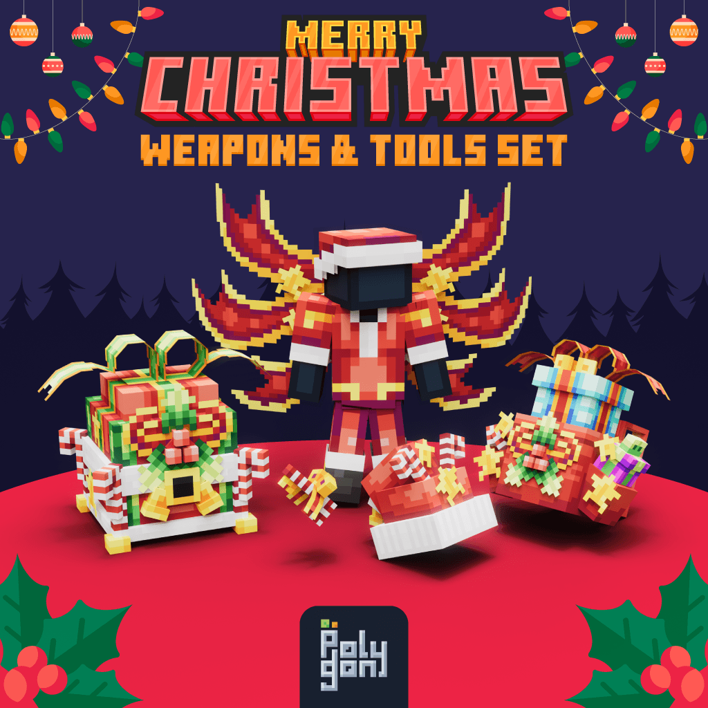 Merry Christmas Weapons & Tools Set 0