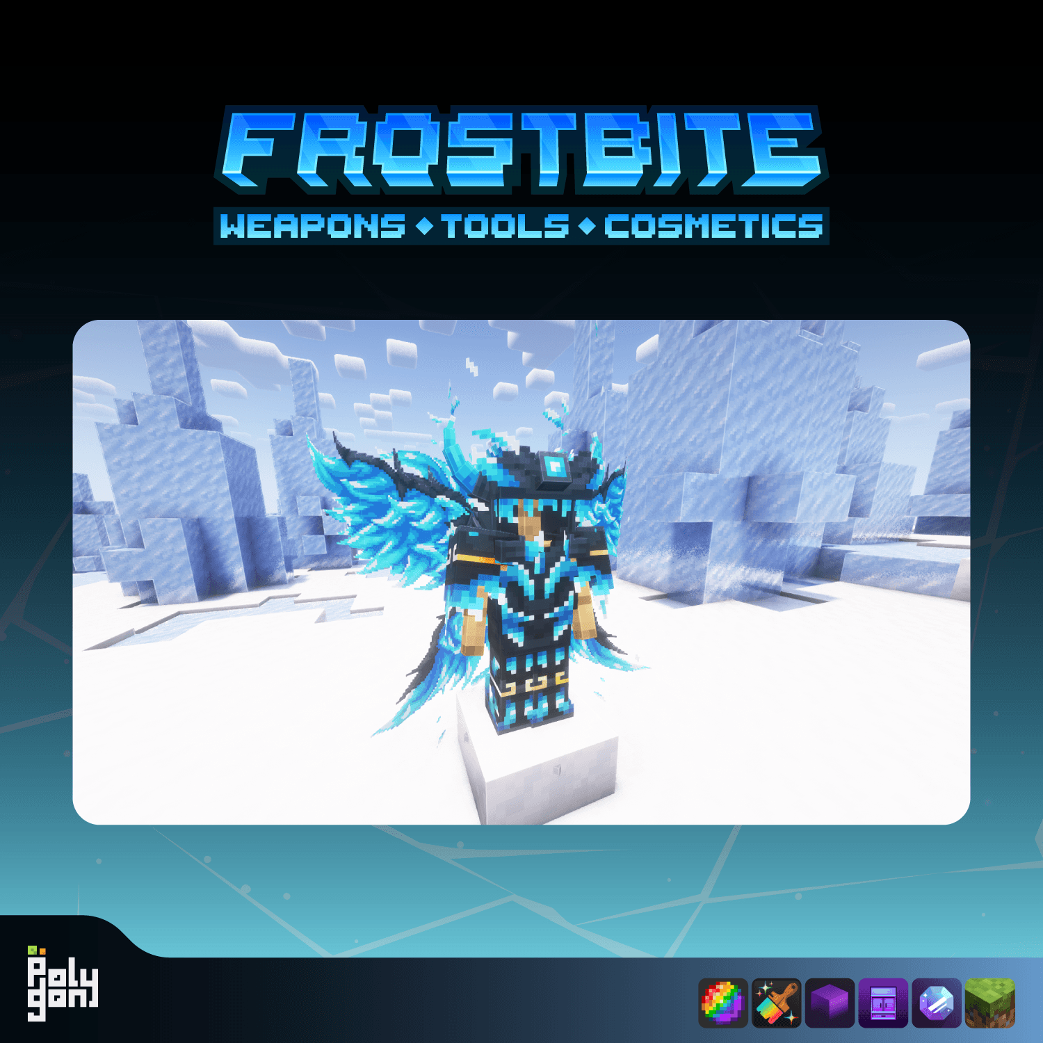 Frostbite Animated Weapons and Tools Set (64x) 0