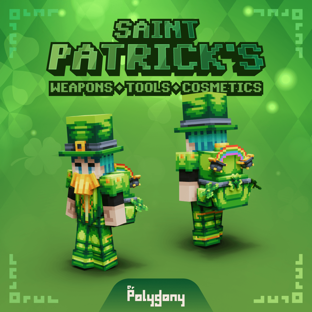 Saint Patrick's 2024 Animated Weapons & Tools Set 5