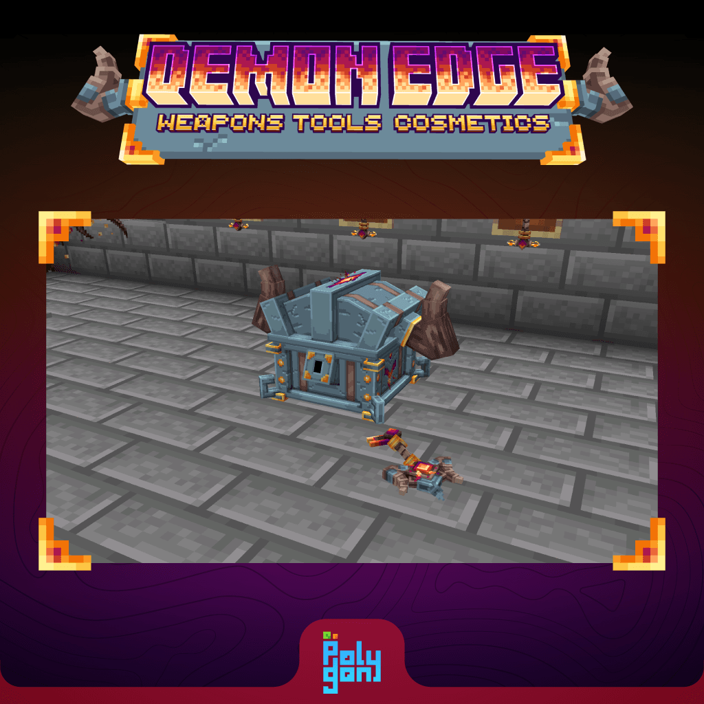 Demon Edge Animated Weapons & Tools Set 0