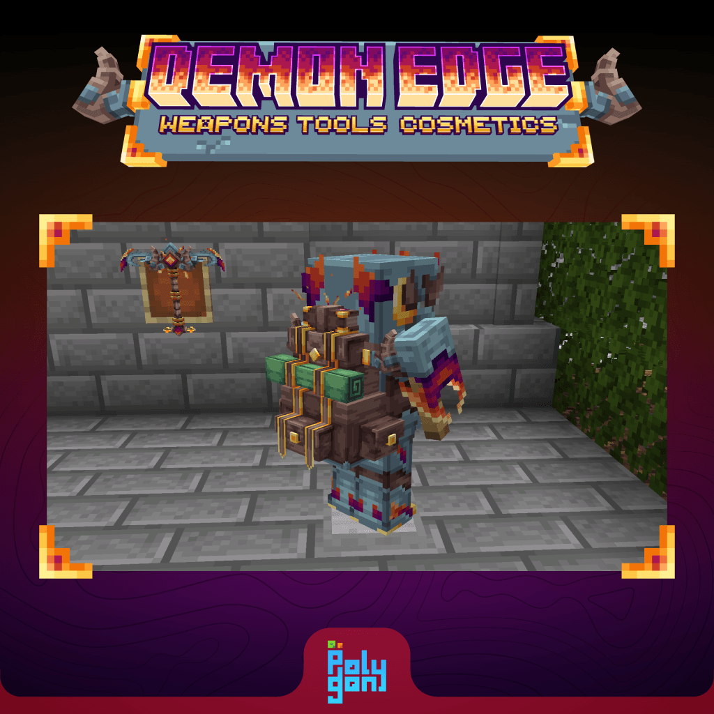 Demon Edge Animated Weapons & Tools Set 4