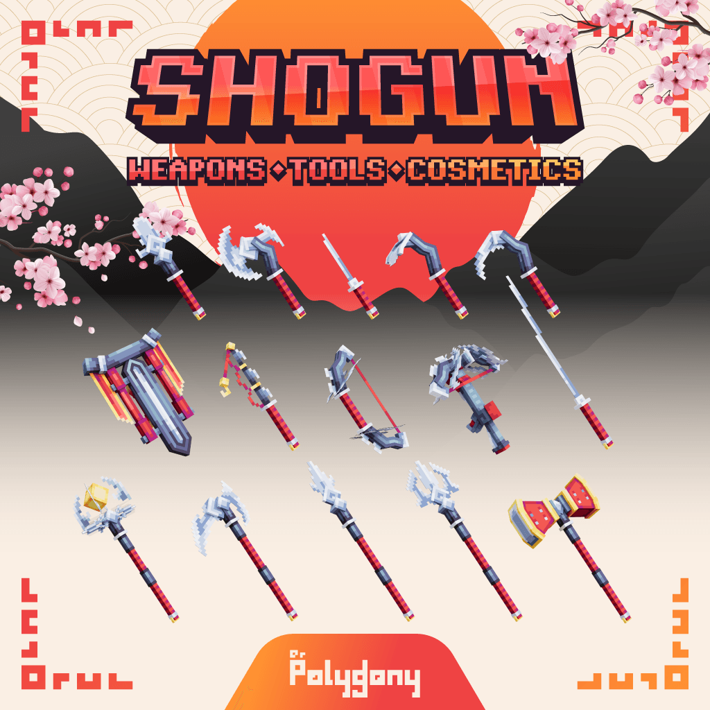 Shogun Weapons & Tools Set 0