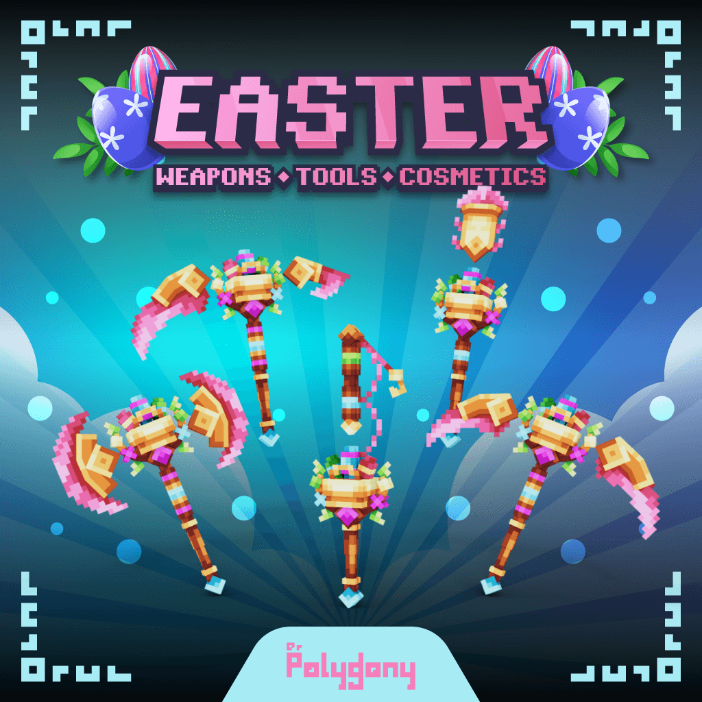 Easter 2024 Animated Weapons & Tools Set 3