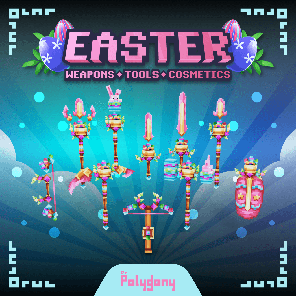 Easter 2024 Animated Weapons & Tools Set 2