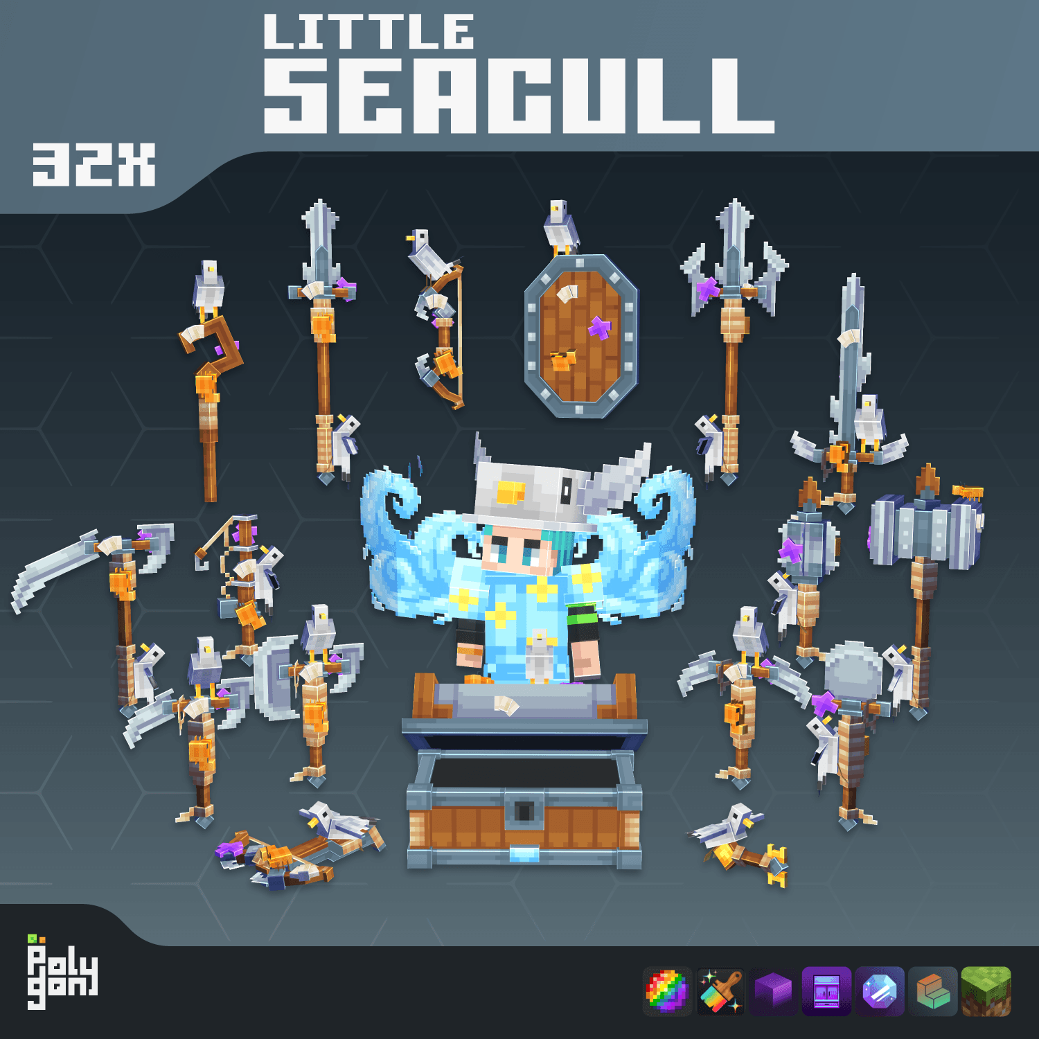 Little Seagull: Summer Collection (32x)