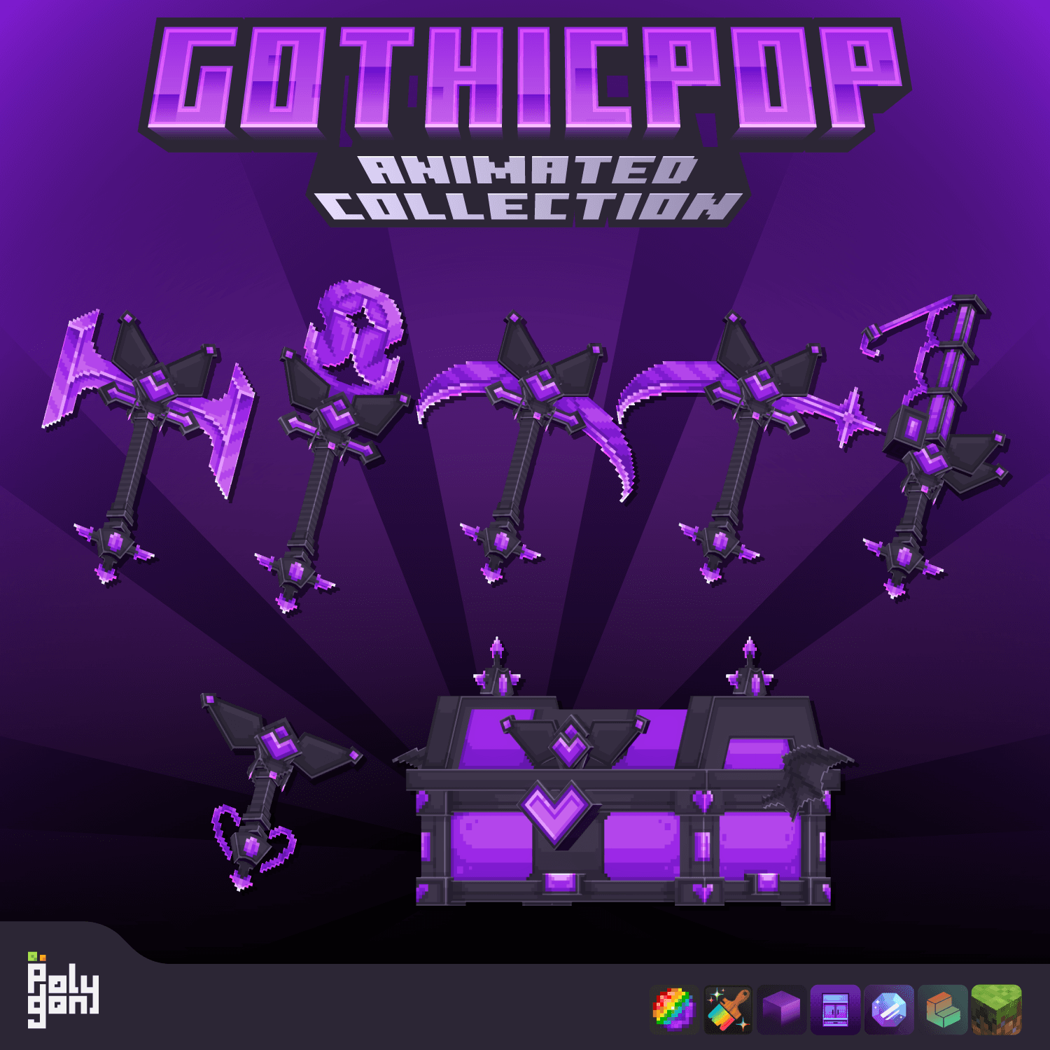 Gothic Pop Animated Collection (64x) 2