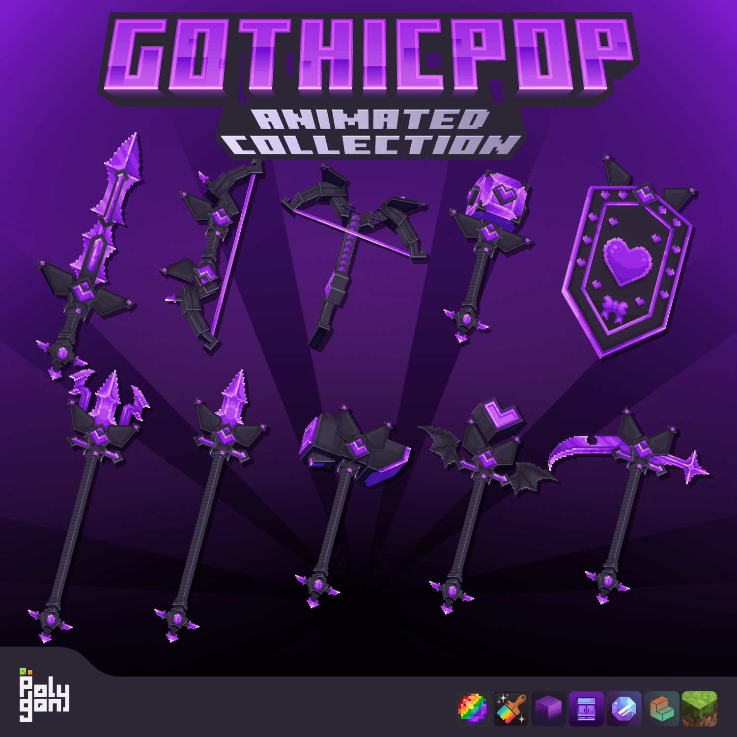 Gothic Pop Animated Collection (64x) 3