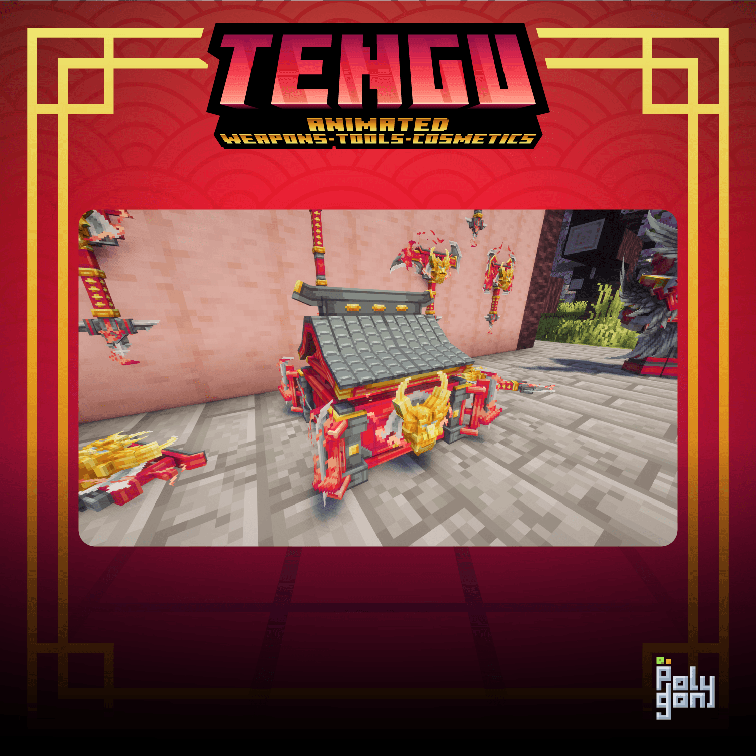 Tengu Animated Weapons and Tools Set (64x) 0