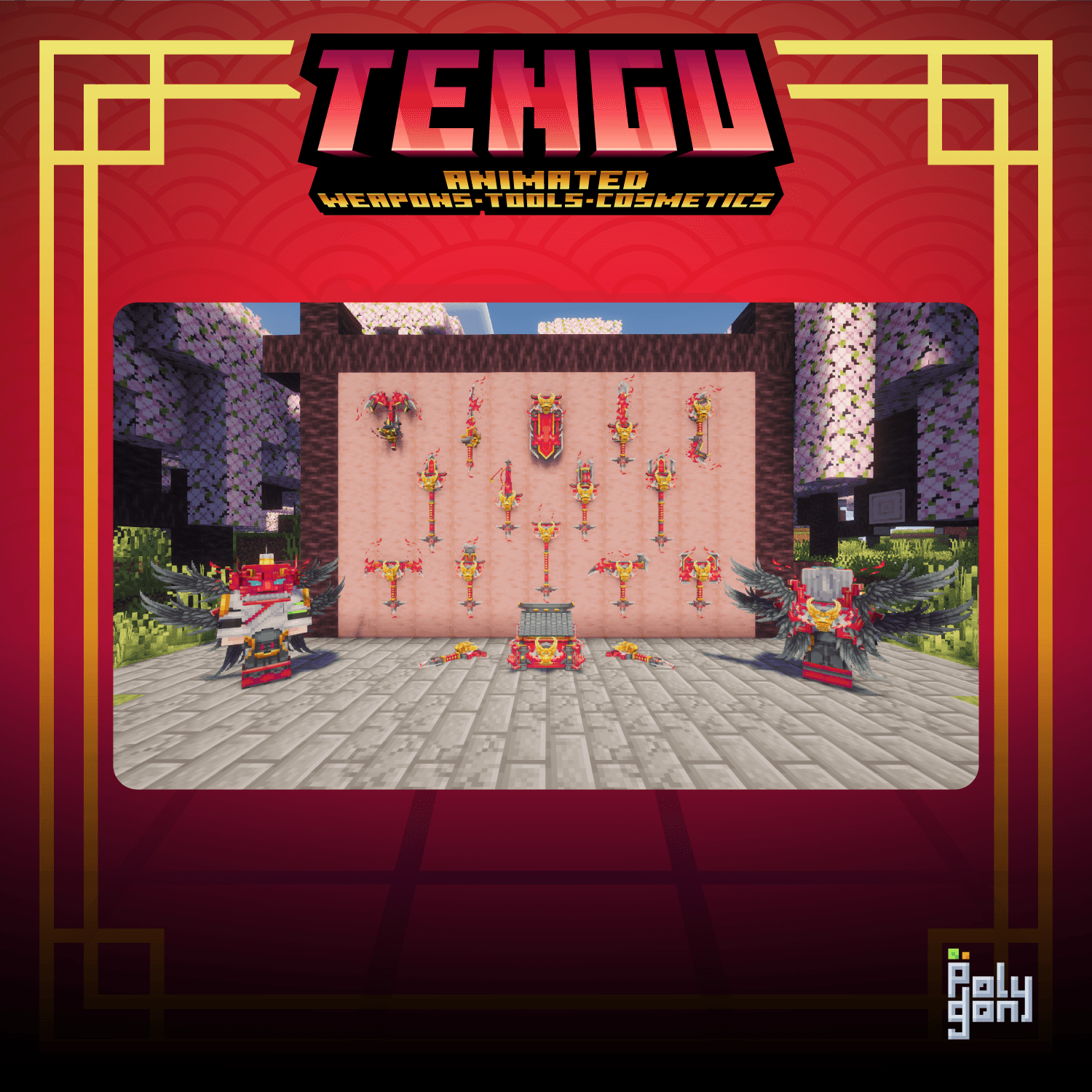 Tengu Animated Weapons and Tools Set (64x) 2