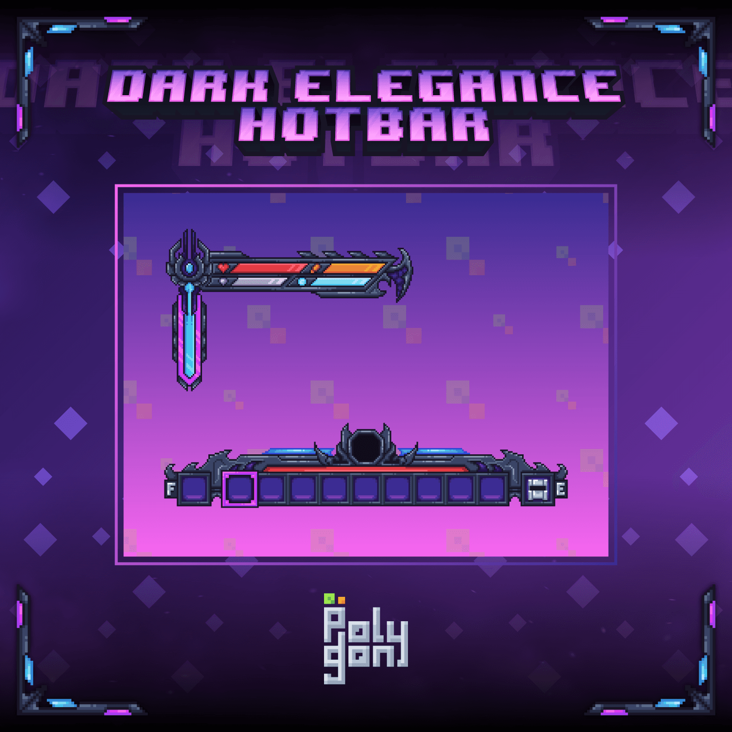 Dark Elegance Hotbar 0