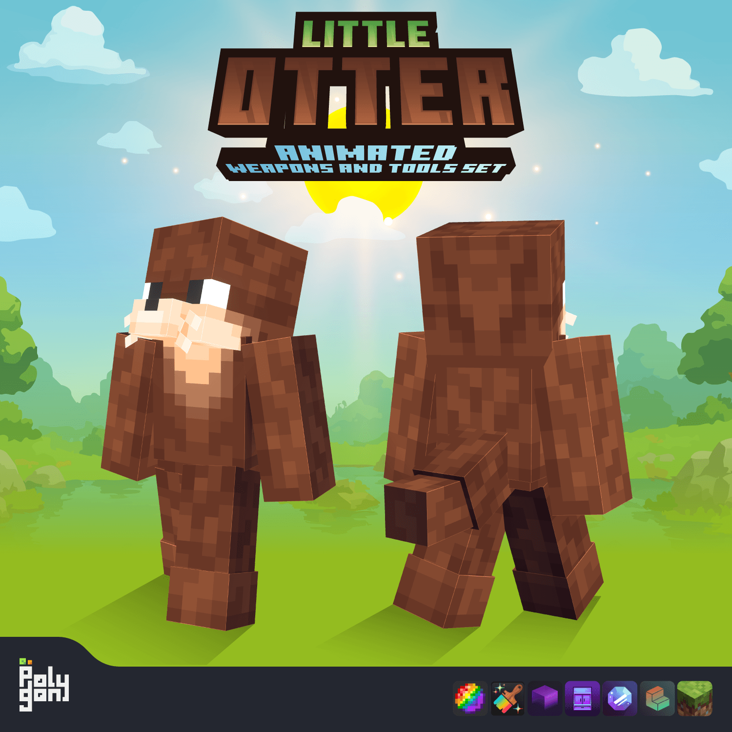 Little Otter Animated Weapons and Tools Set (32x) 3