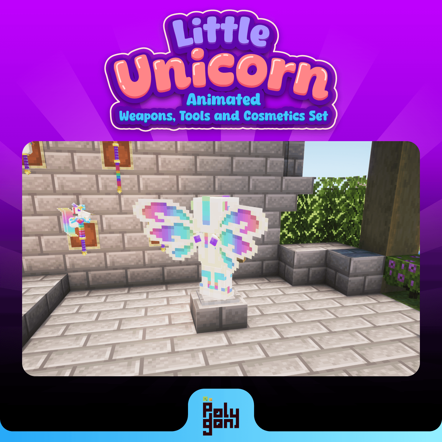 Little Unicorn Animated Weapons and Tools Set (32x) 4