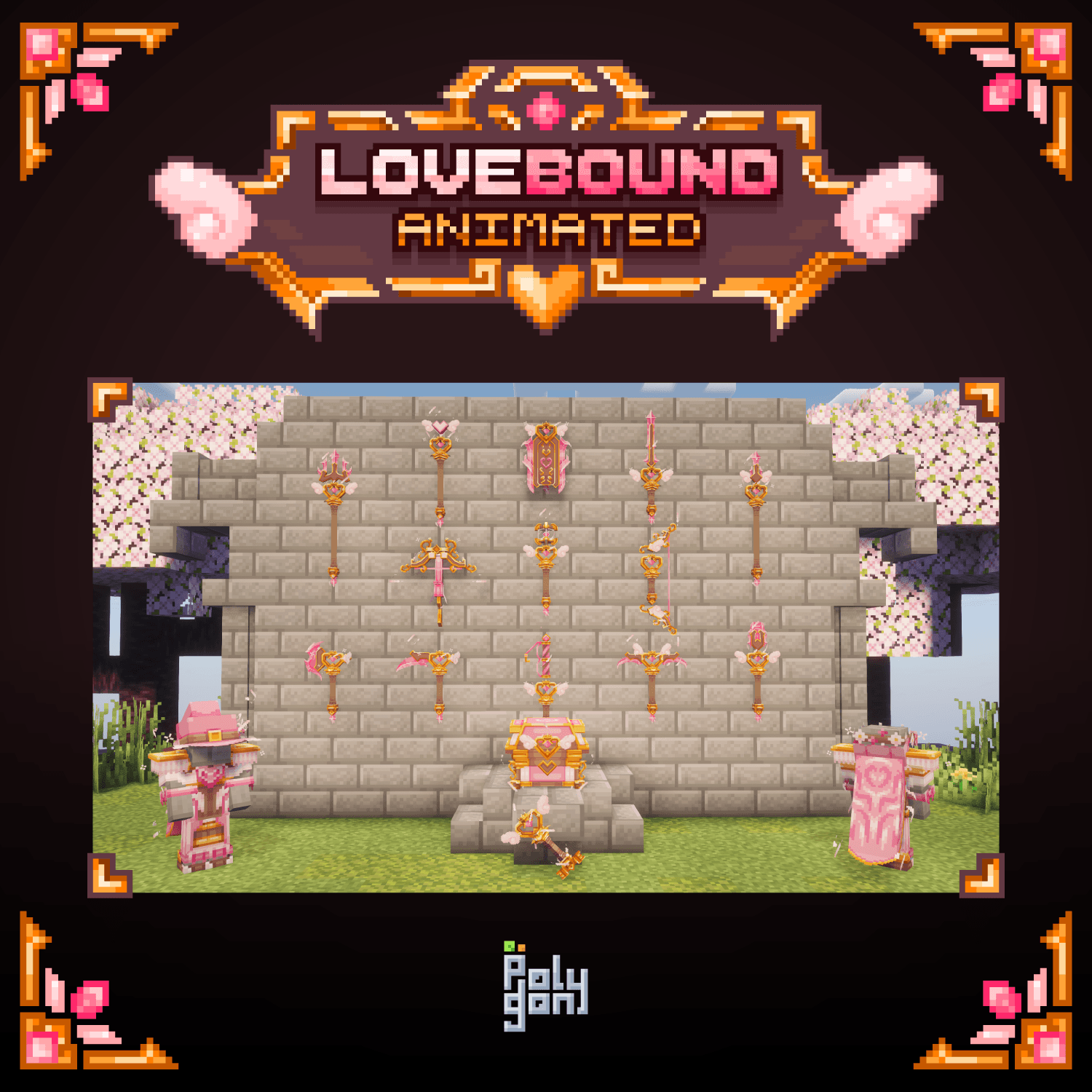 Lovebound Animated Weapons and Tools Set (64x) 2