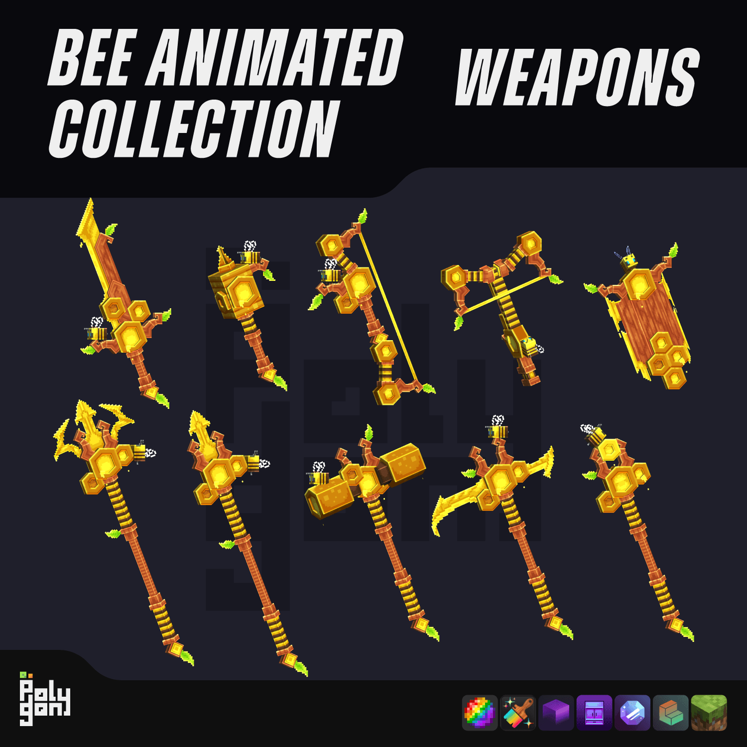 Bee Animated Collection (64x) 3