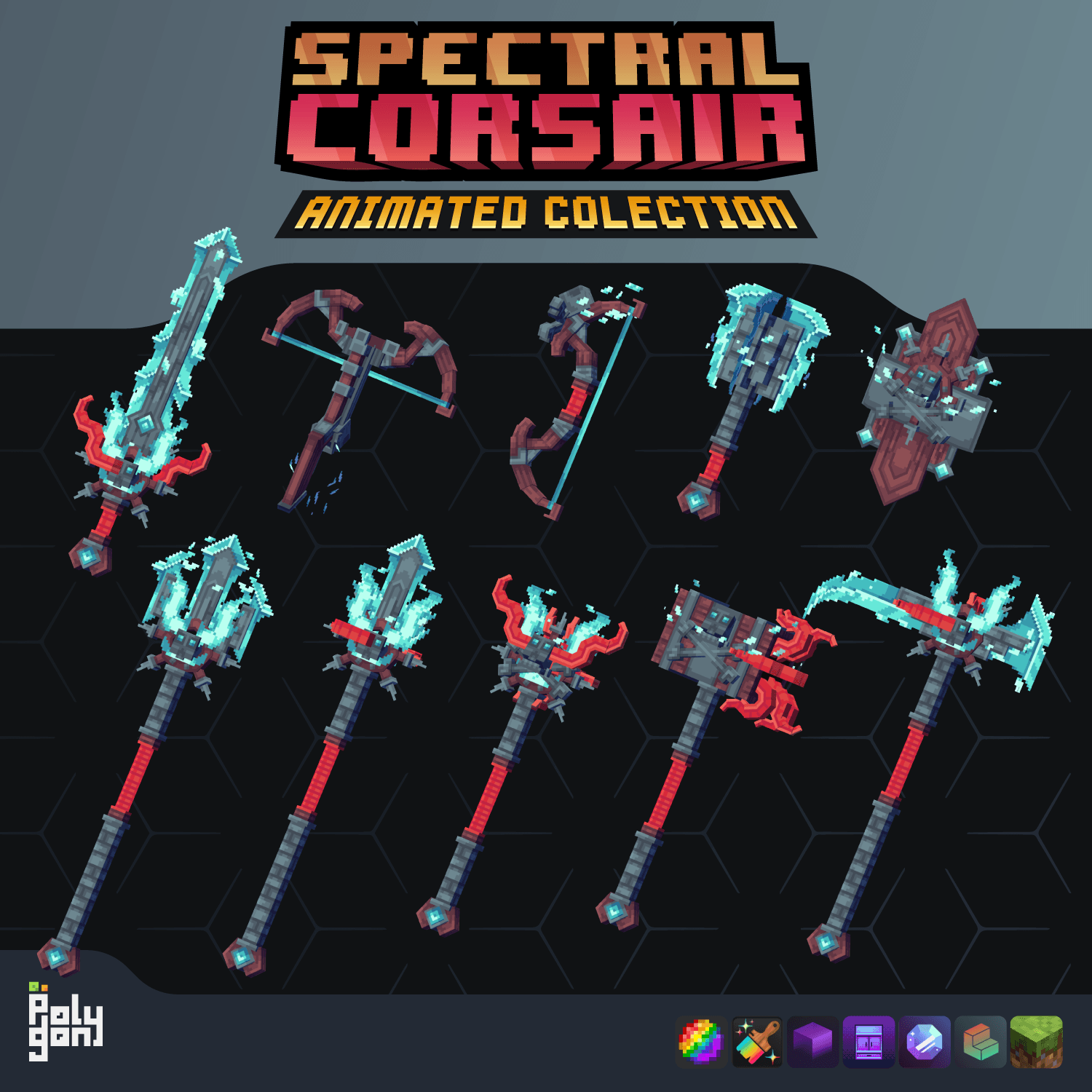 Spectral Corsair Animated Collection (64x) 2