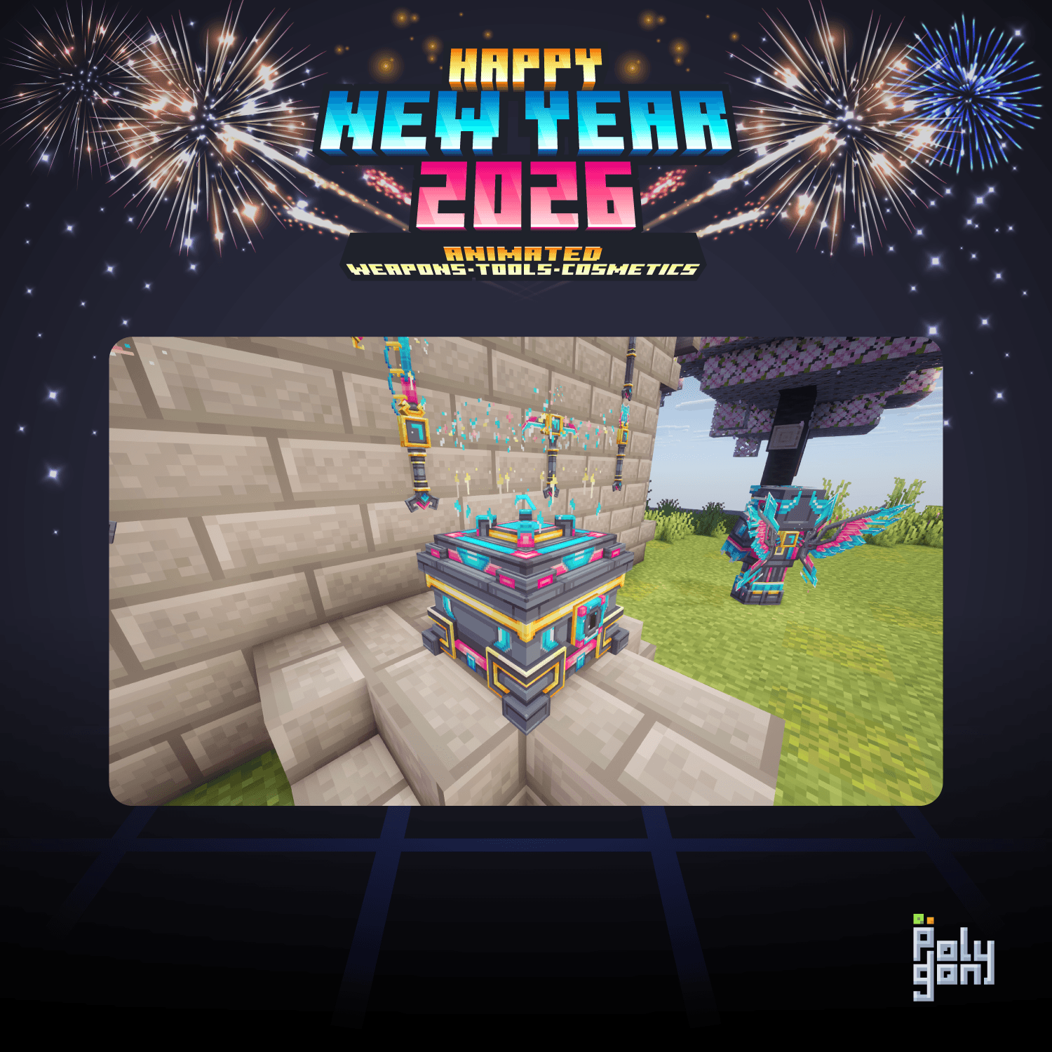 HNY2026 Animated Weapons and Tools Set (64x) 3