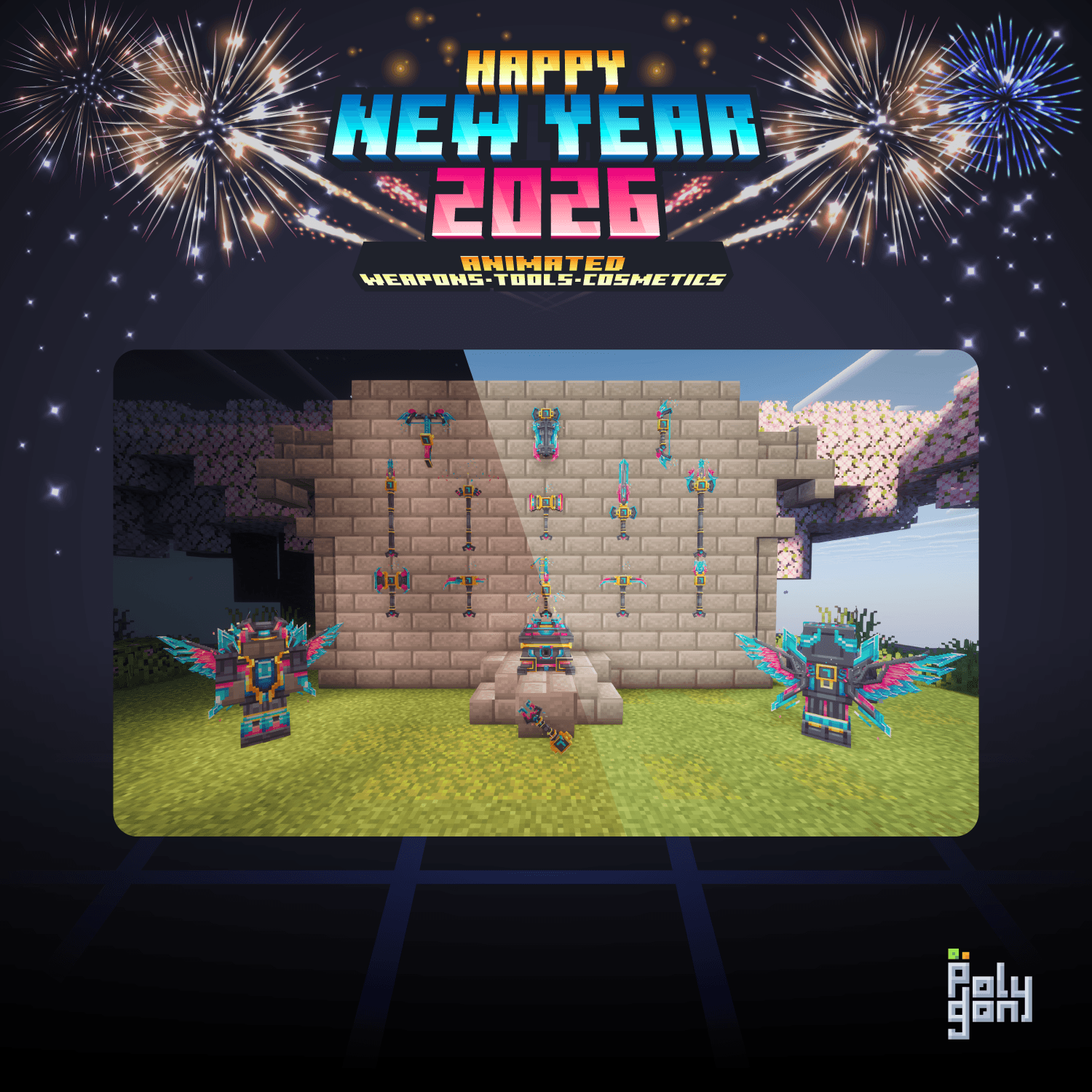 HNY2026 Animated Weapons and Tools Set (64x) 2