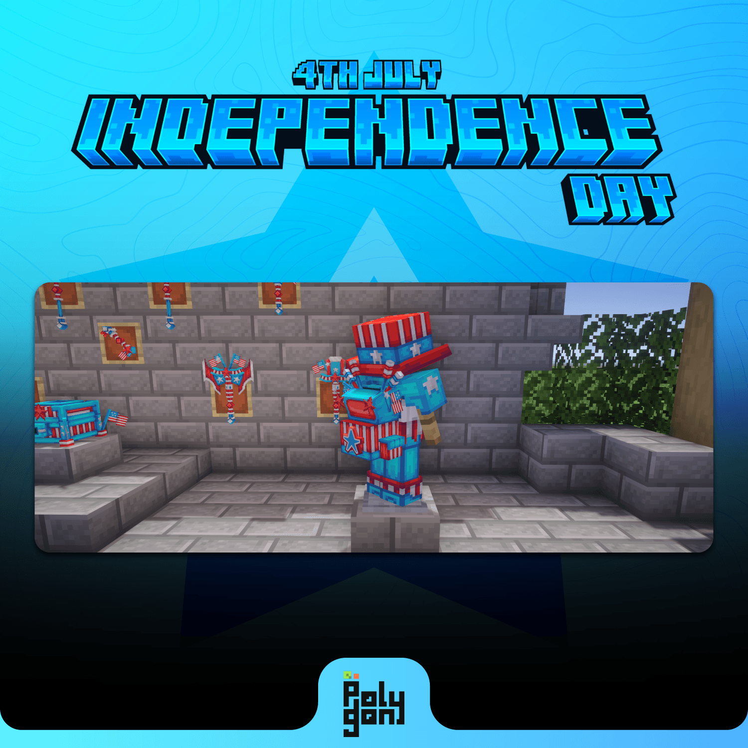 Independence Day Animated Weapons & Tools Set (64x) 3