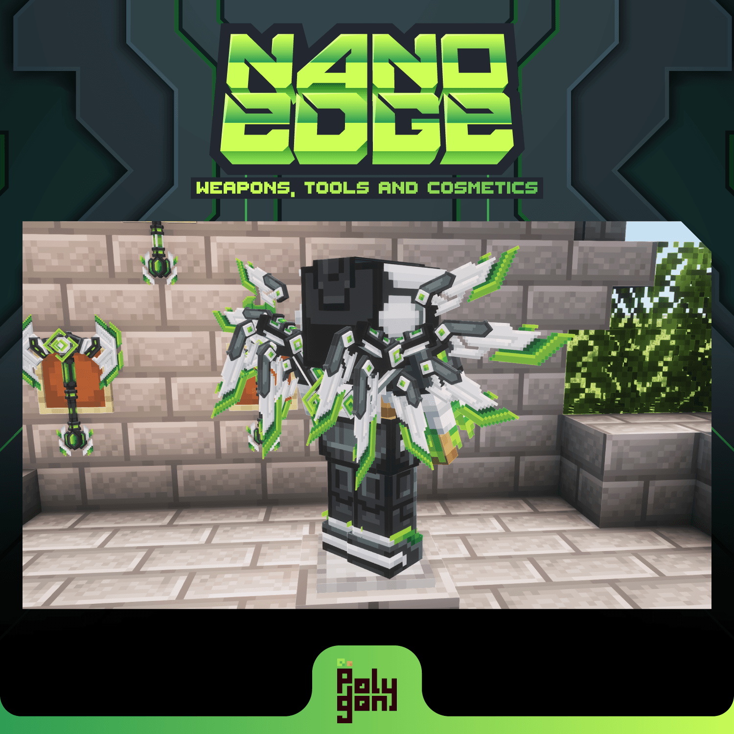 Nano Edge Animated Weapons and Tools Set (64x) 2