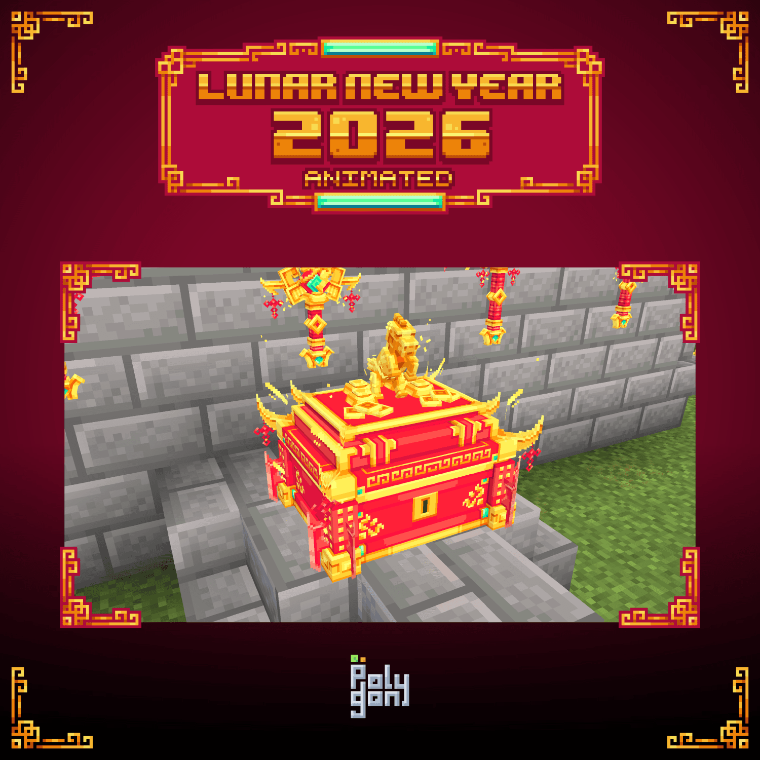 Lunar New Year 2026 Animated Weapons and Tools Set (64x) 0