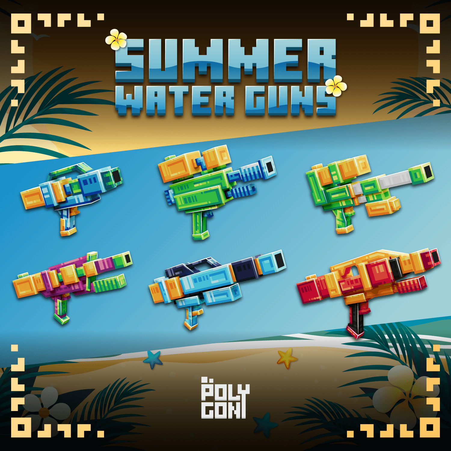 Summer Water Guns Pack 1