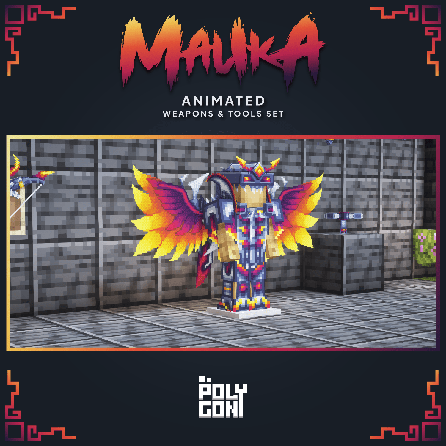 Malika Animated Weapons & Tools Set 5